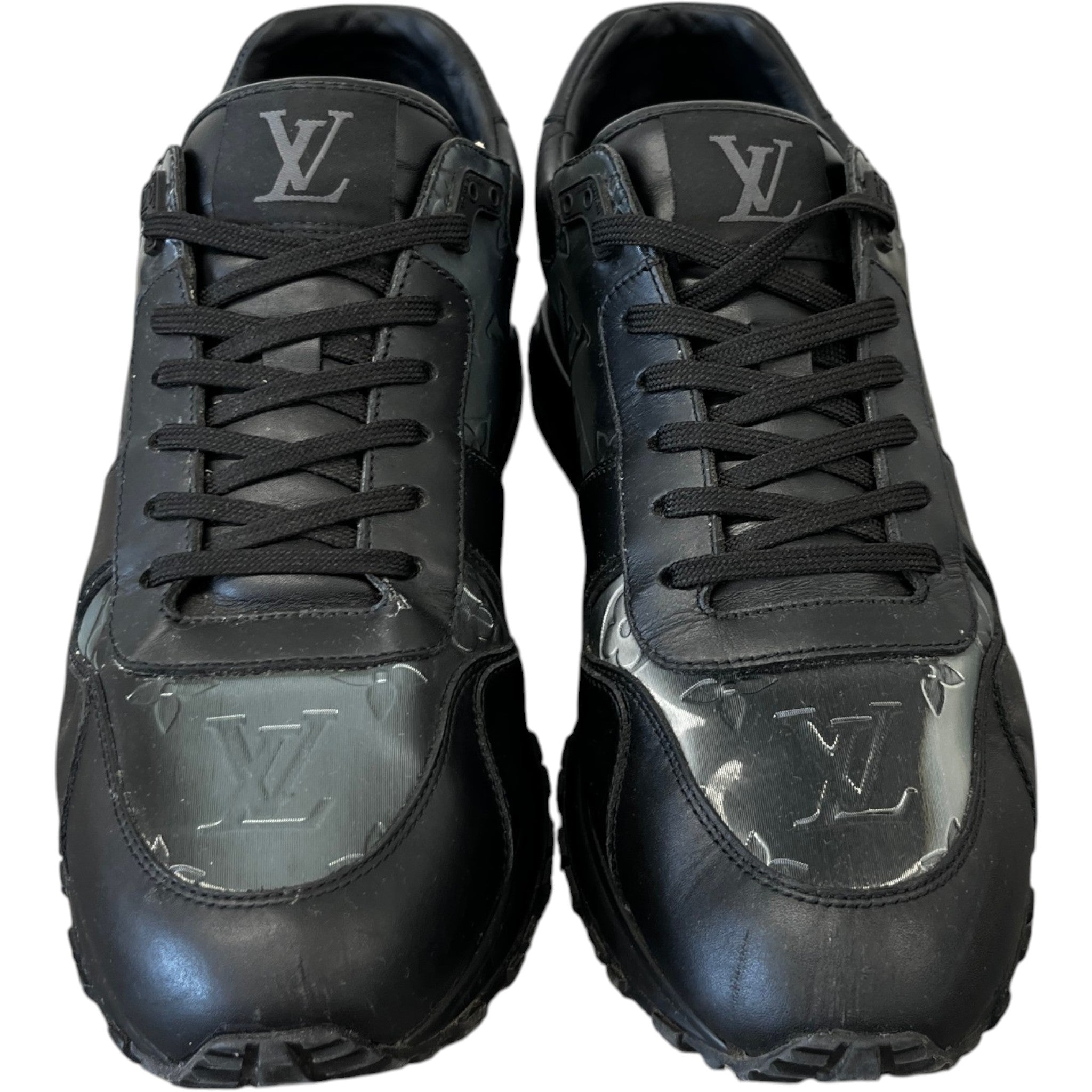 Men's Run Away Low Trainers Black Size EU 41.5 / UK 7.5