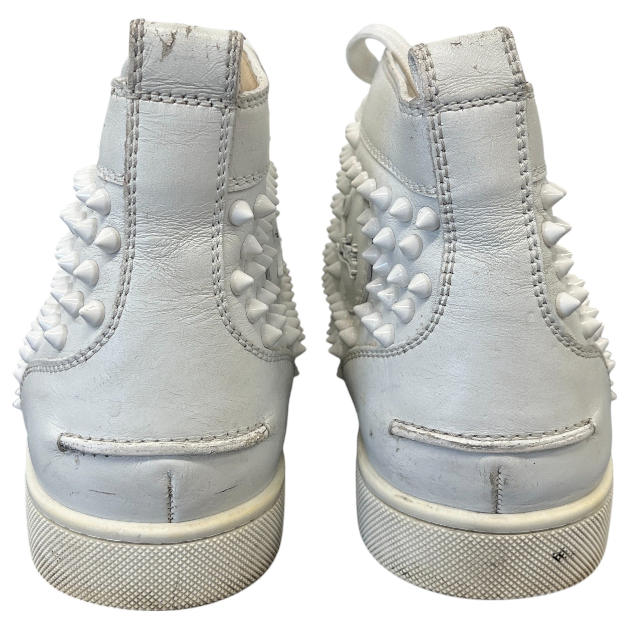 Men's Louis Spikes High Trainers White Size EU 40.5 / UK 6.5