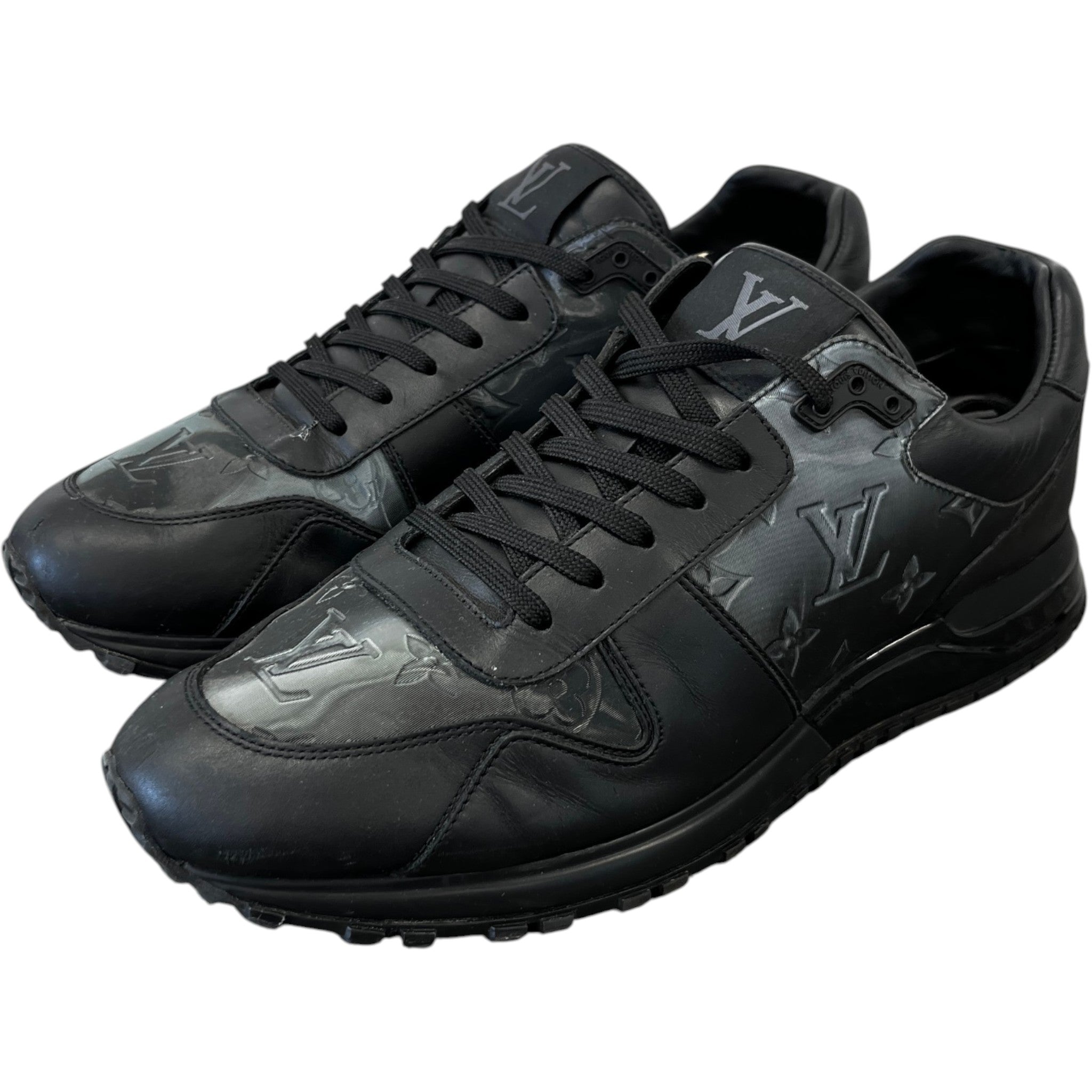 Men's Run Away Low Trainers Black Size EU 41.5 / UK 7.5