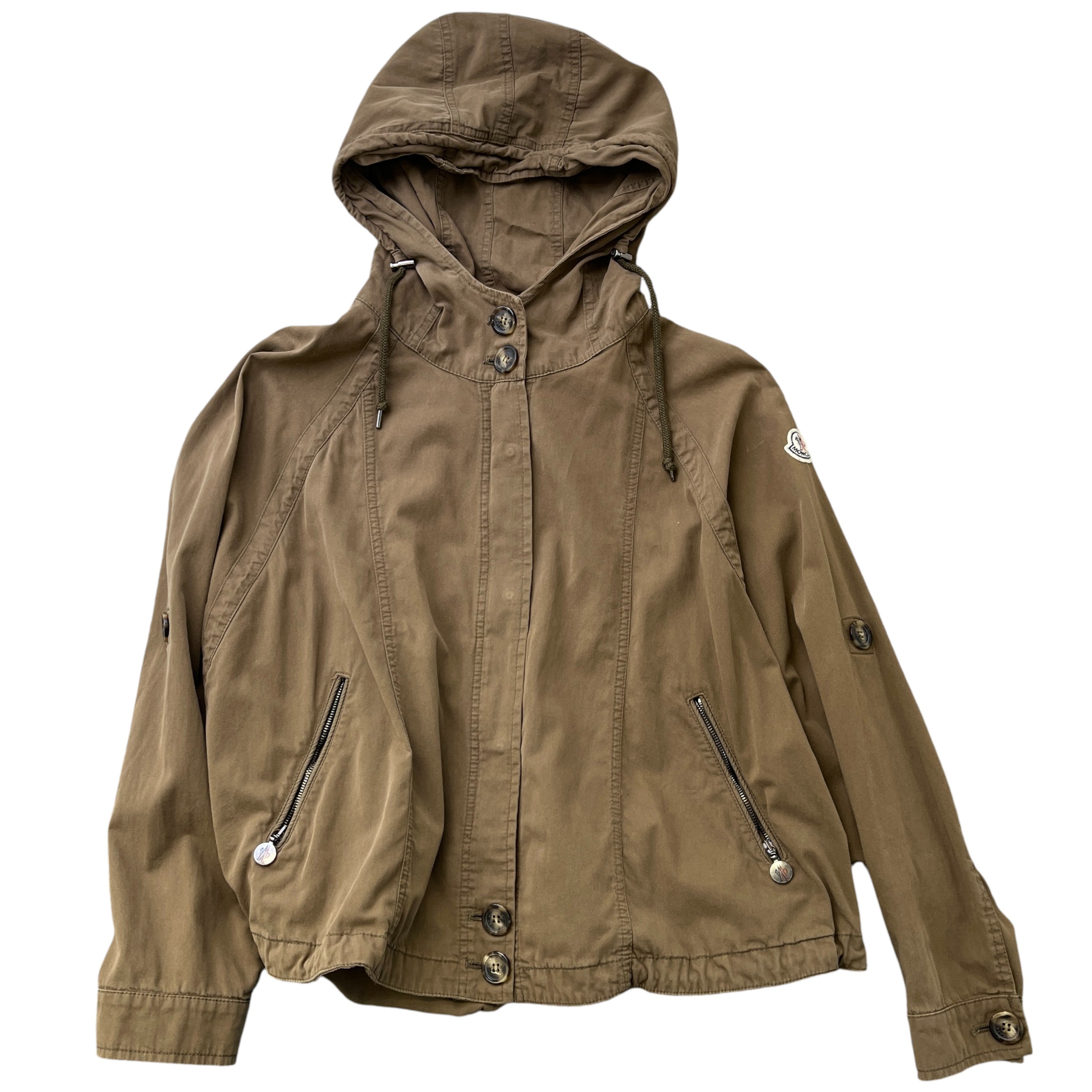 Women's Char Jacket Khaki Size 2 / UK 12