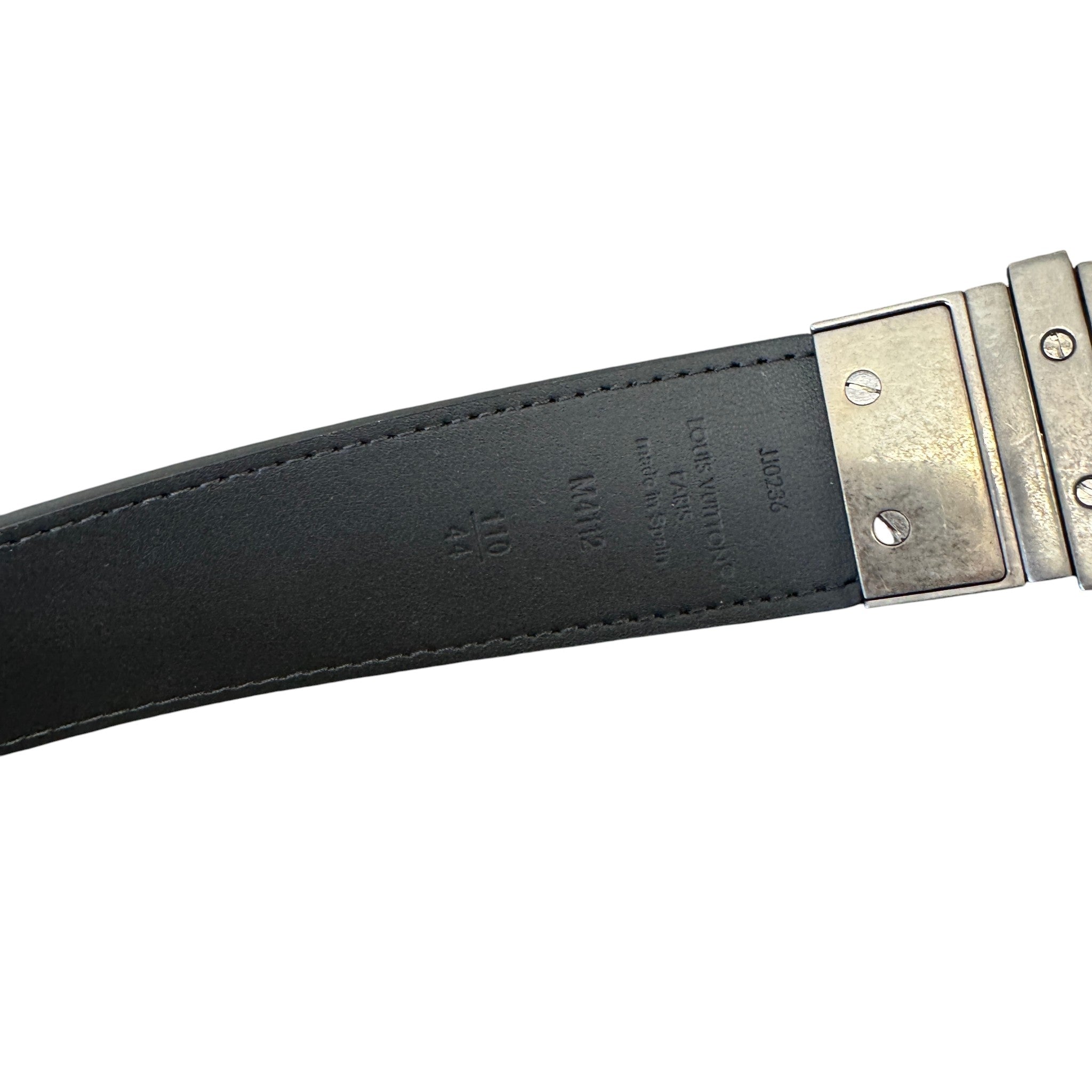 Men's Monogram Eclipse Belt Black Size L