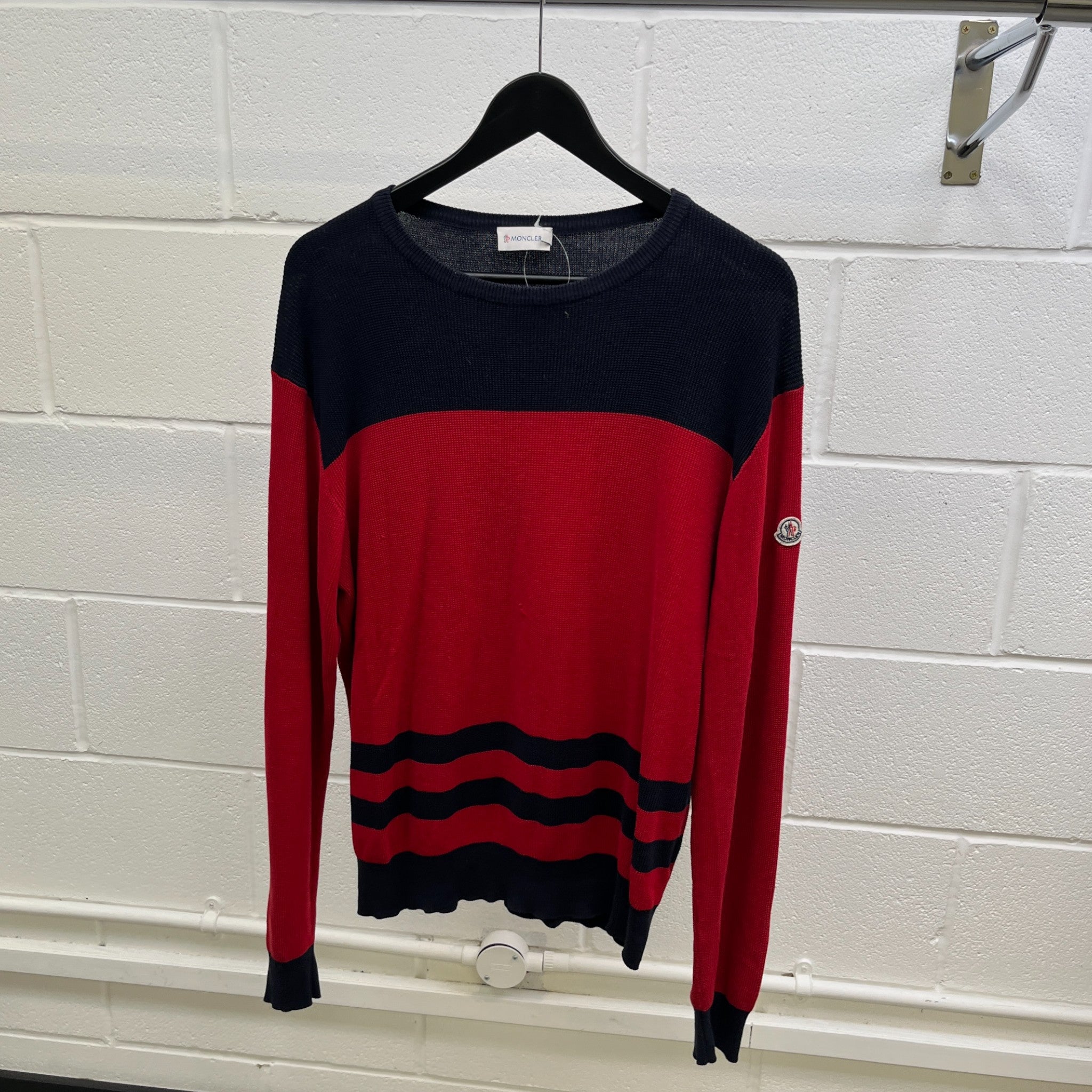 Men's Maglia Girocollo Jumper Red Size XL