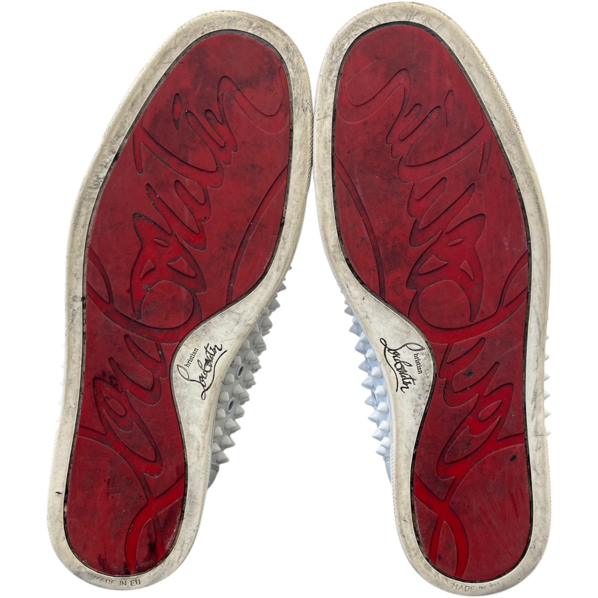 Men's Louis Spikes High Trainers White Size EU 40.5 / UK 6.5