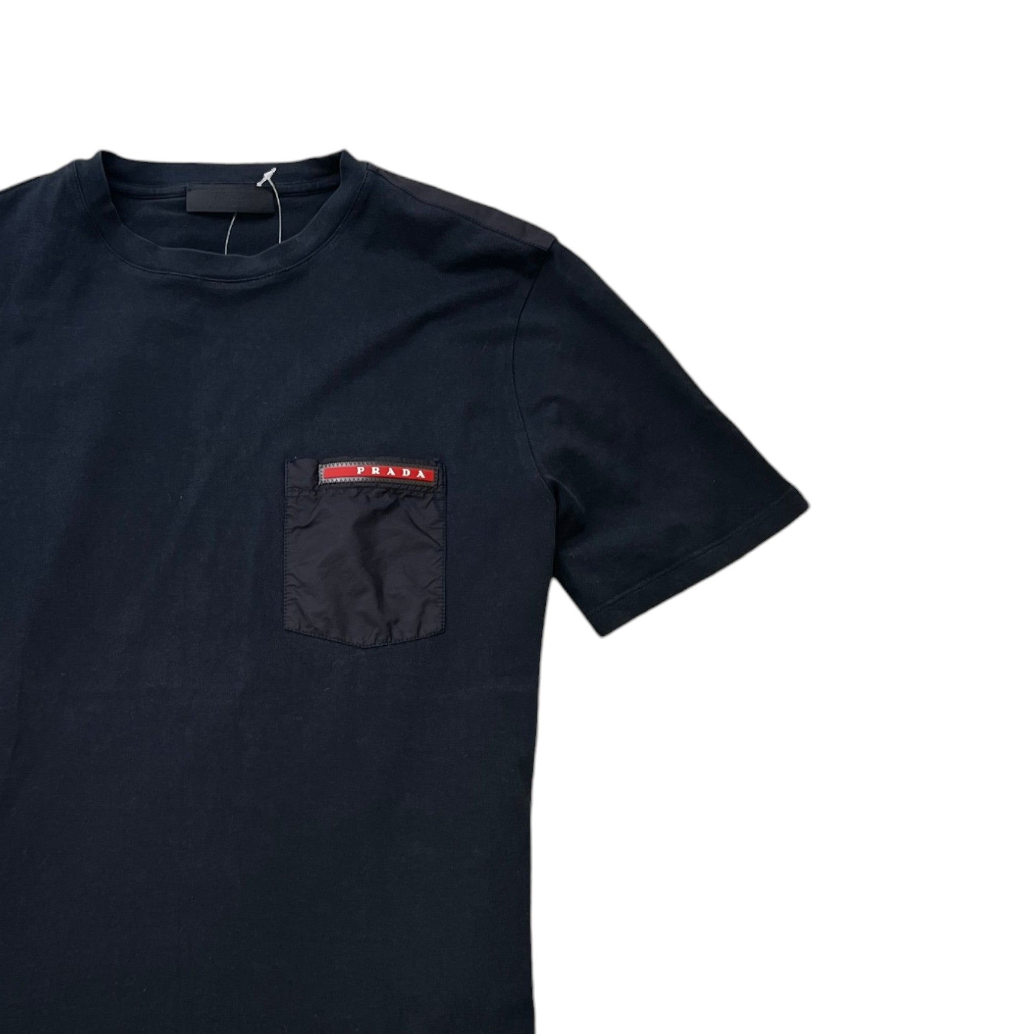 Men's Linea Rosa Junior T-Shirt Black Size S