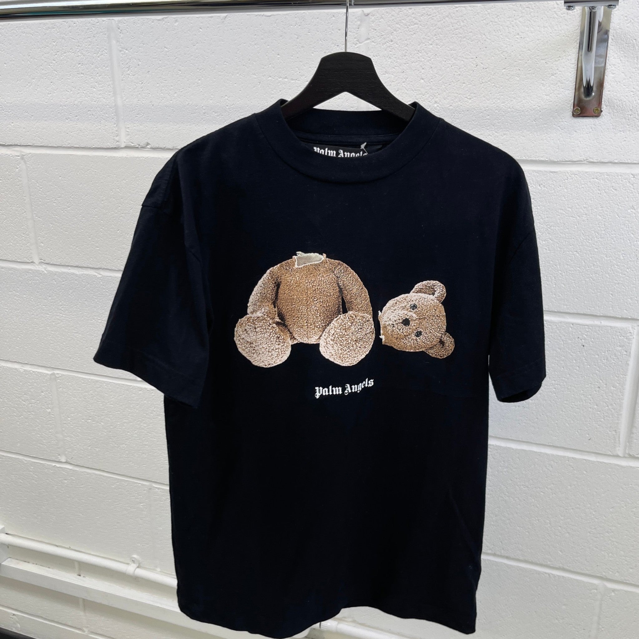 Men's Kill The Bear T-Shirt Black Size S