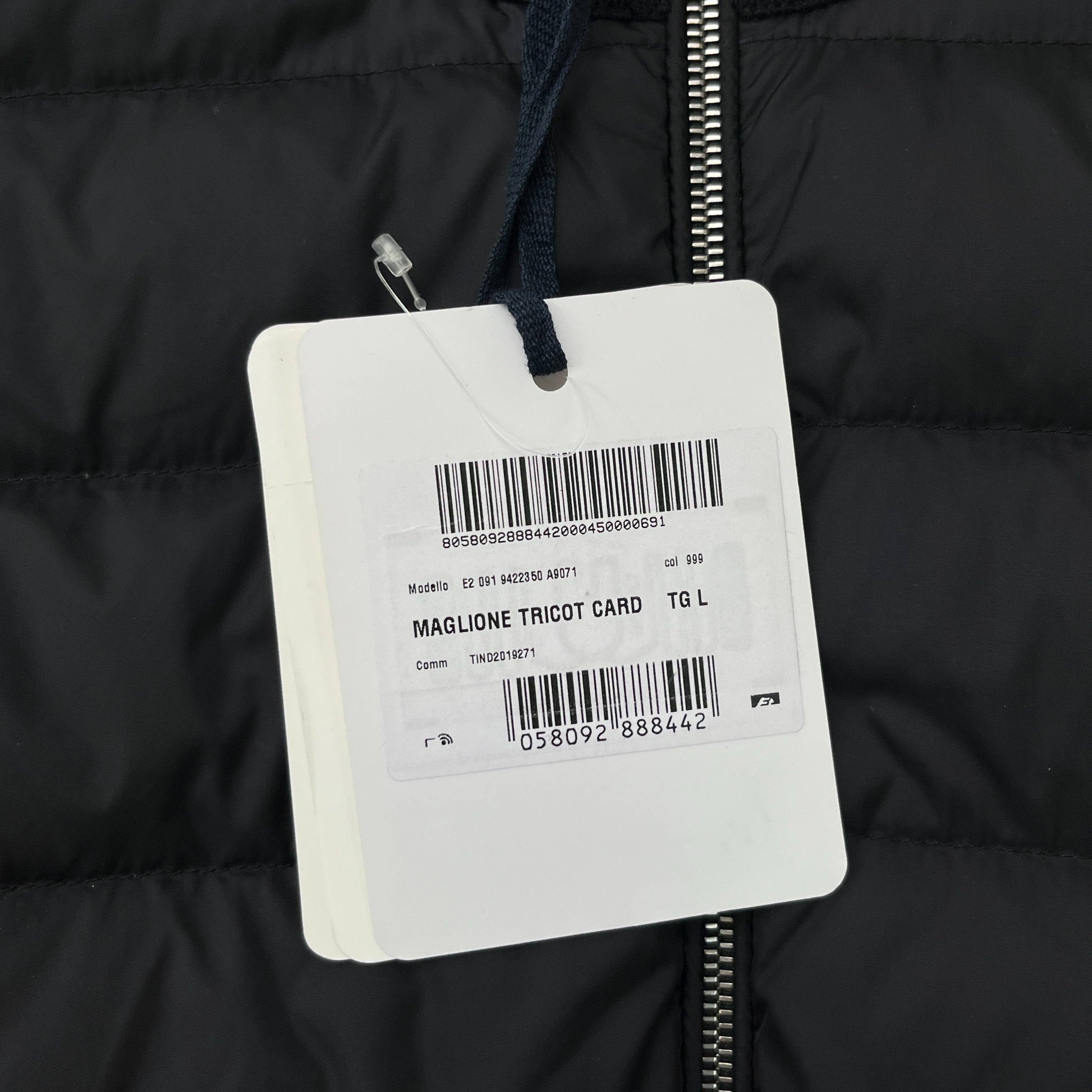 Men's Maglione Jacket Black Size L