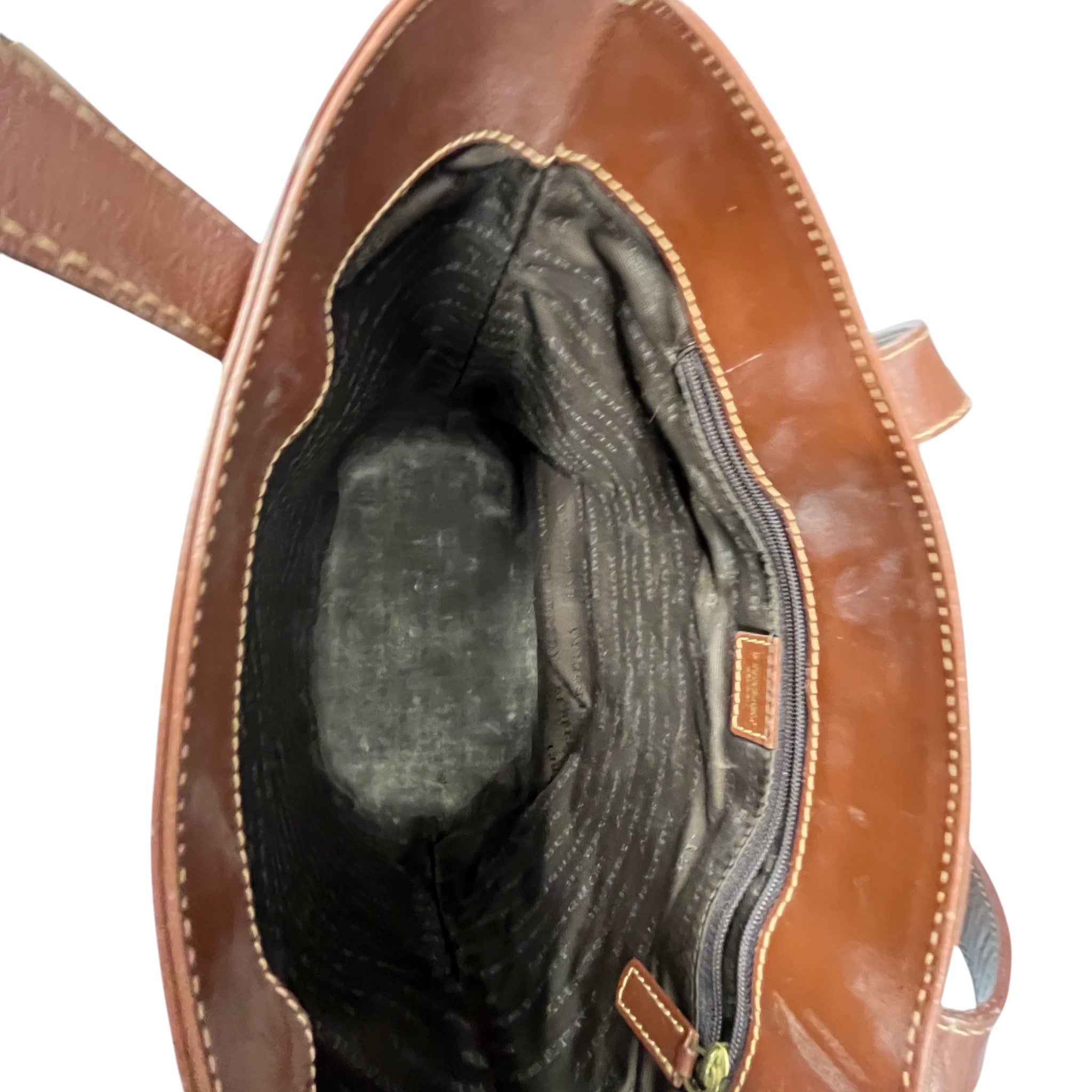 Women's Checkered Bag Brown