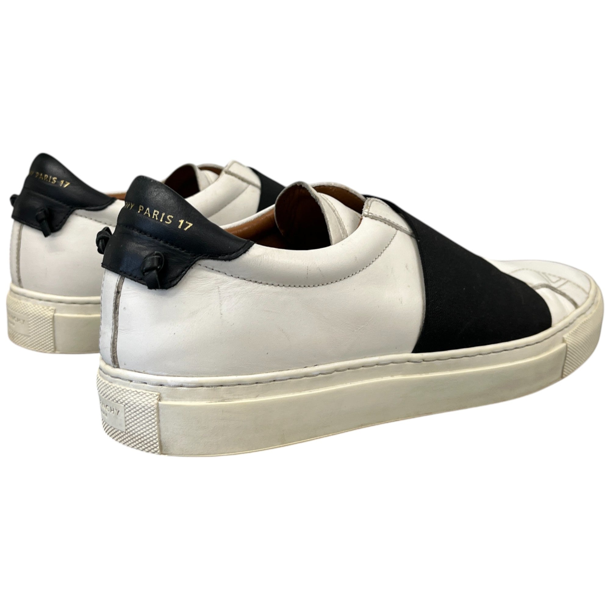 Men's Elastic Strap Skate Low Trainers White Size EU 41 / UK 7