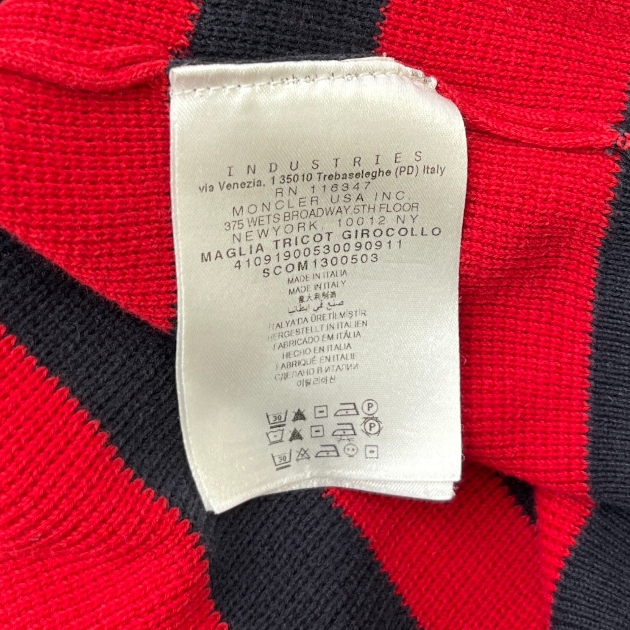 Men's Maglia Girocollo Jumper Red Size XL