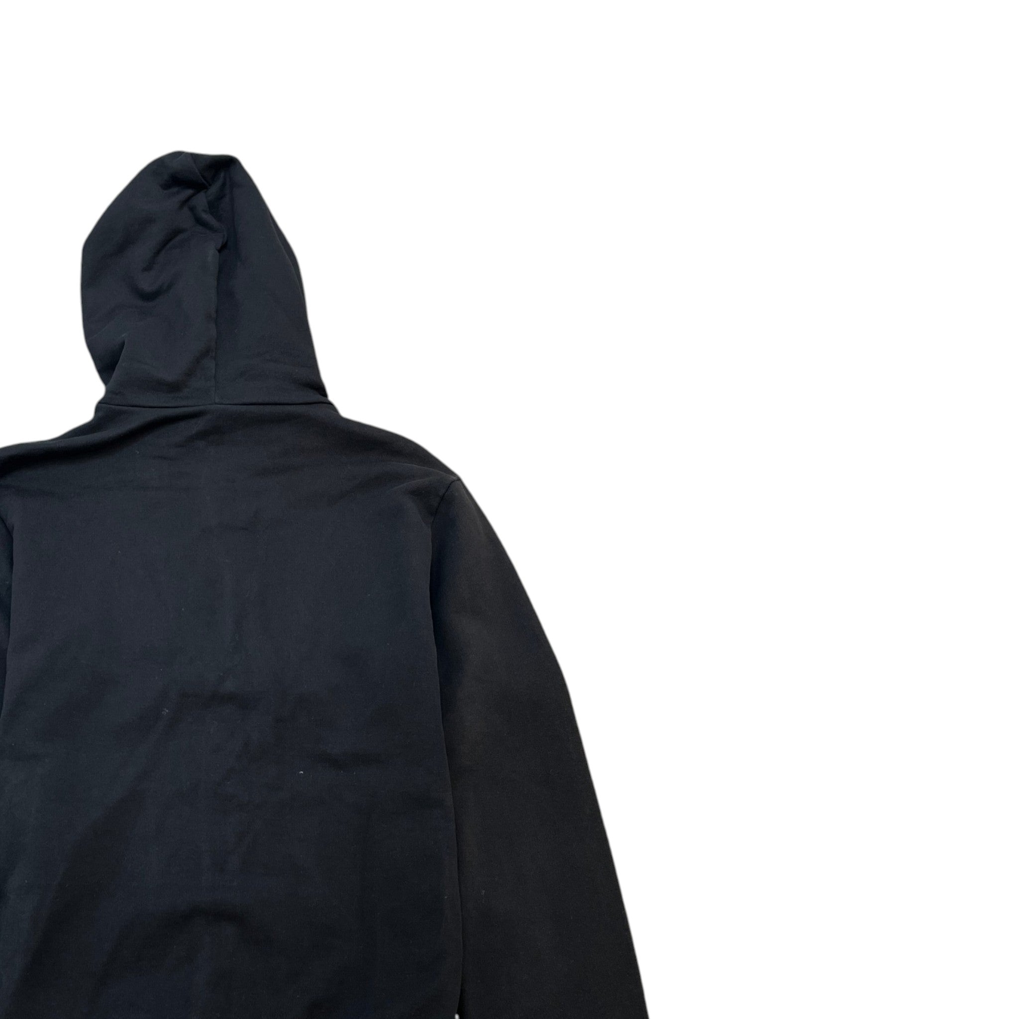 Men's Crown Embroidered Logo Hoodie Black Size IT 48 / UK M