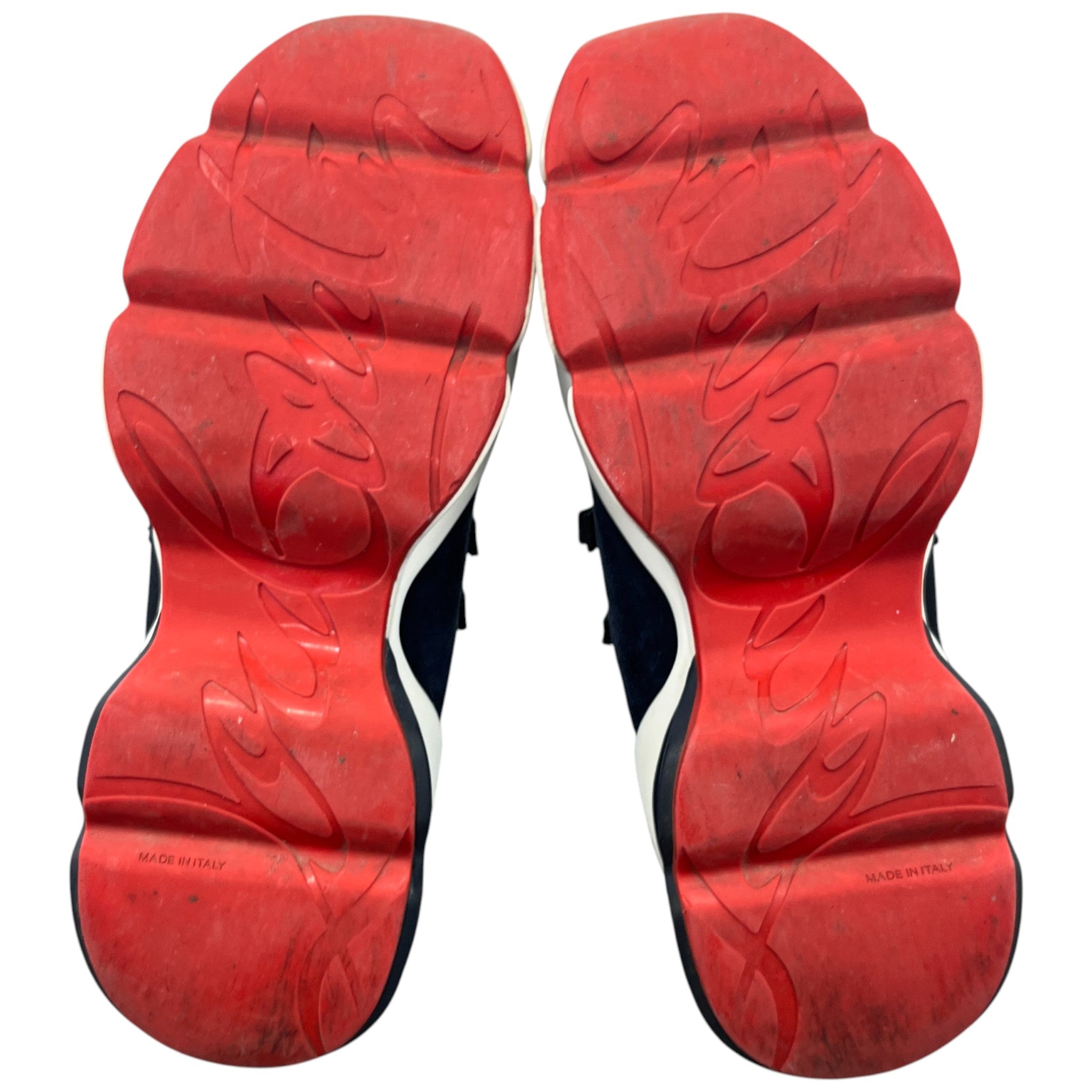 Women's Neoprene Runner Low Trainers Navy Size EU 38 / UK 5