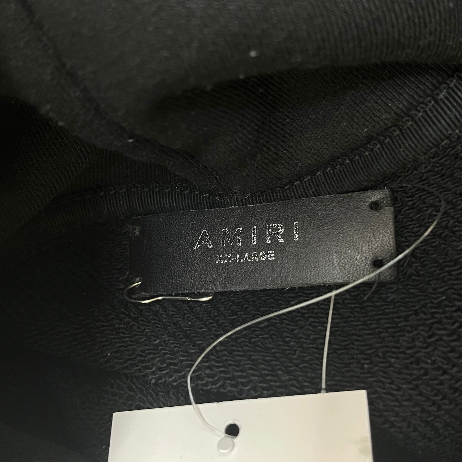 Men's Embroidered Logo Hoodie Black Size XXL