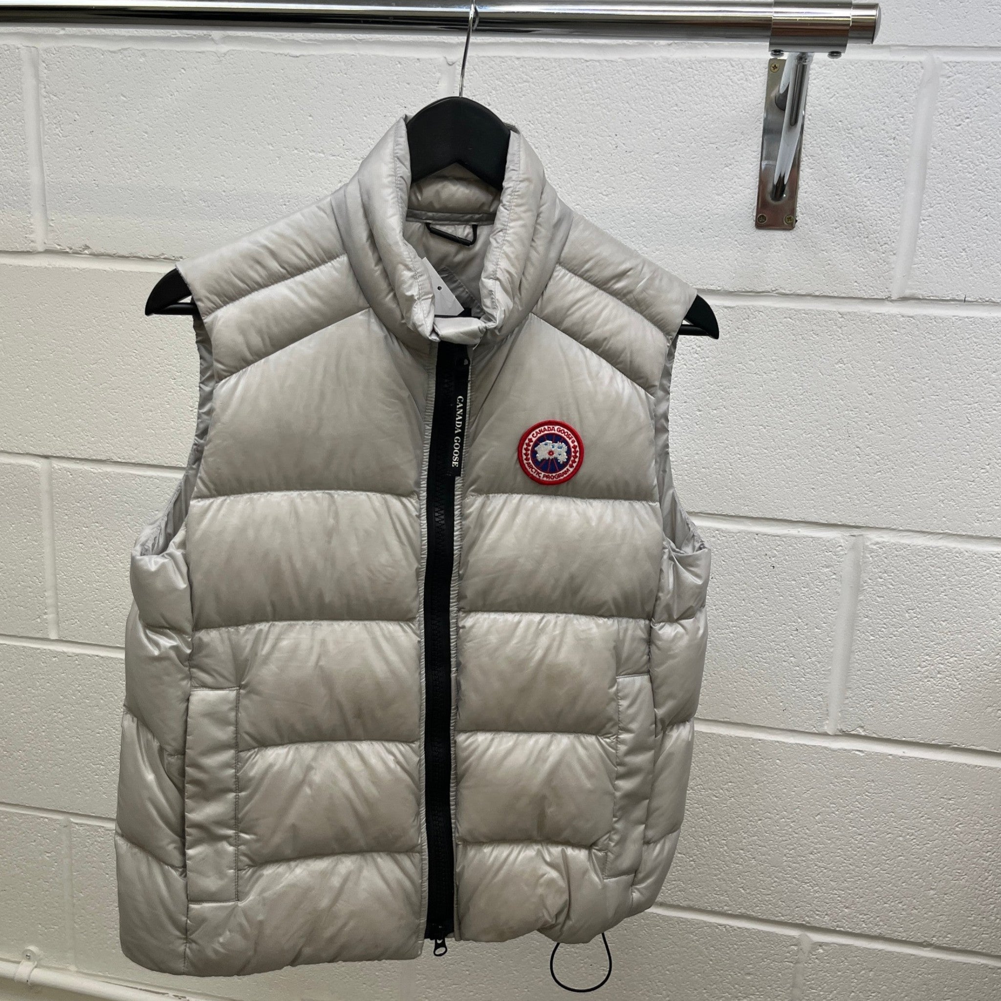 Women's Cypress Gilet Silver Size S