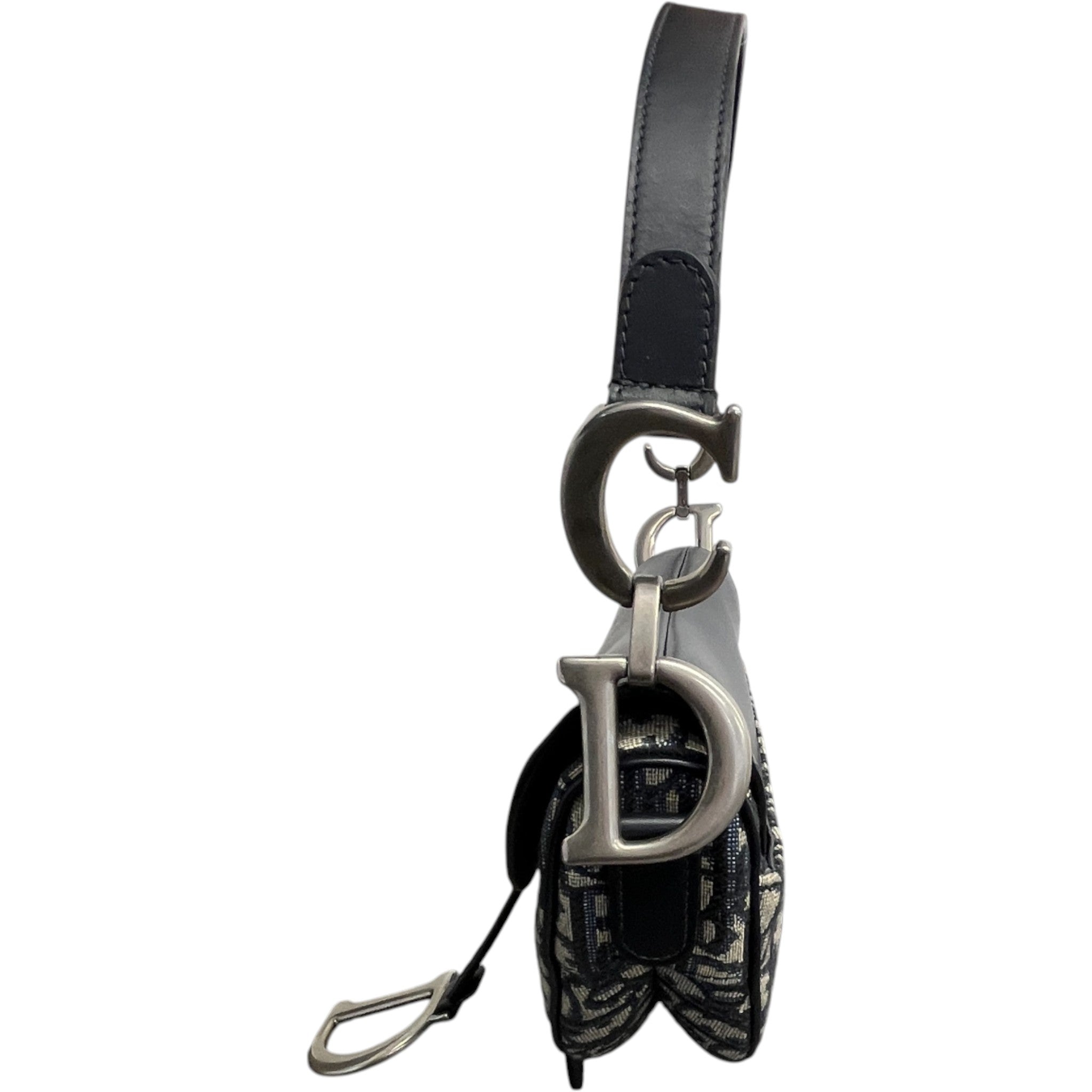 Women's Oblique Saddle Medium Bag Navy