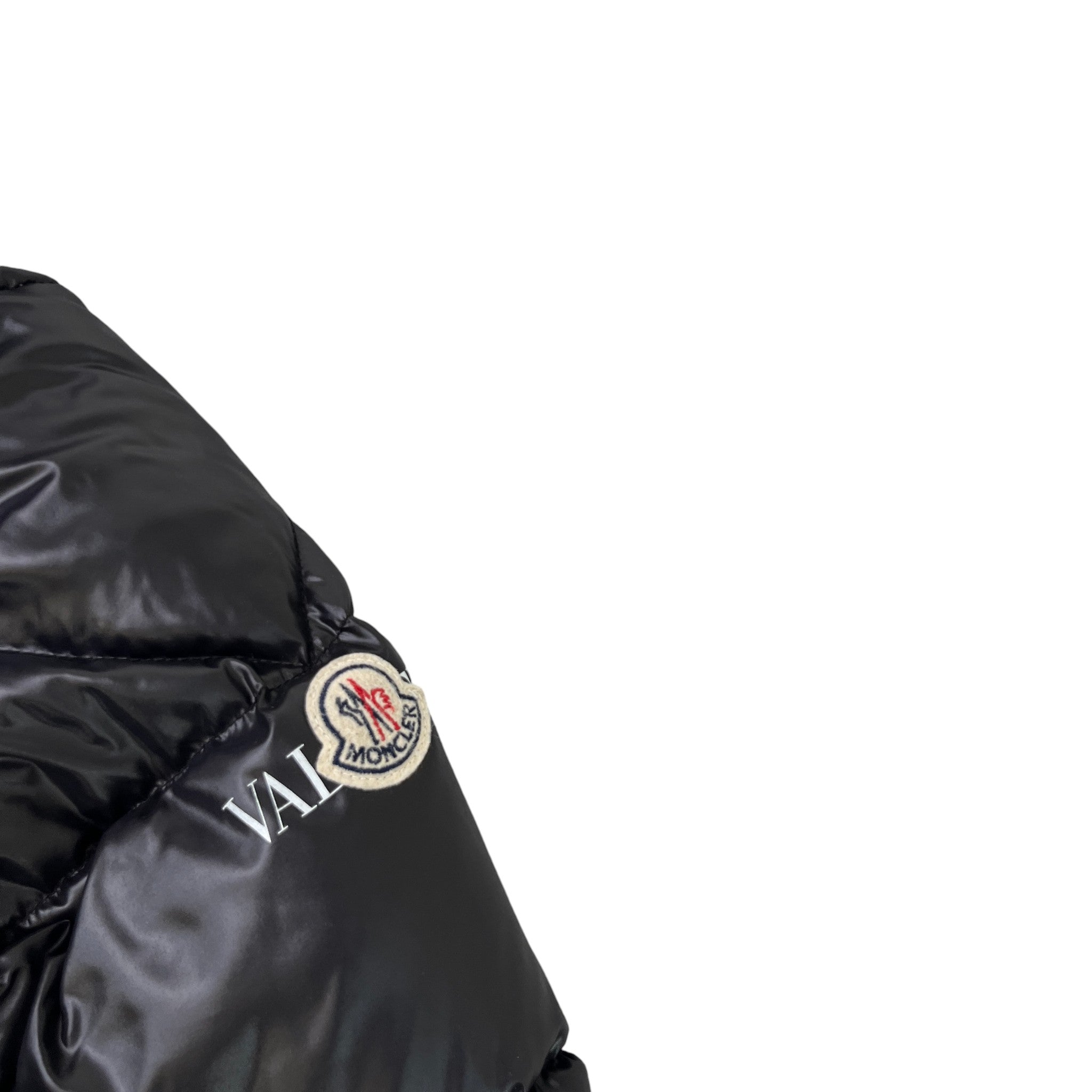 Women's X Valentino Vltn Logo Down Jacket Black Size IT 40 / UK 8