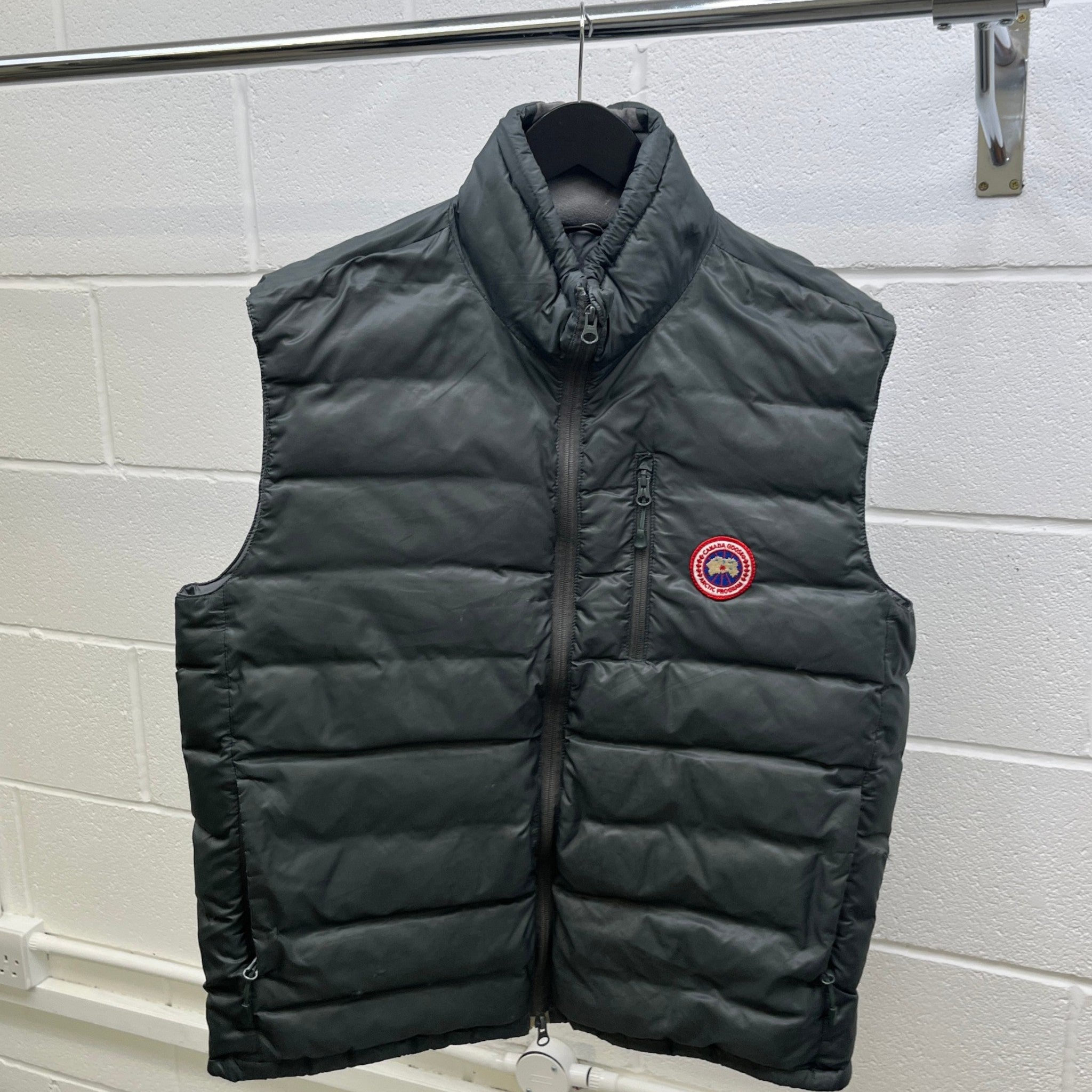 Men's Lodge Gilet Green Size L