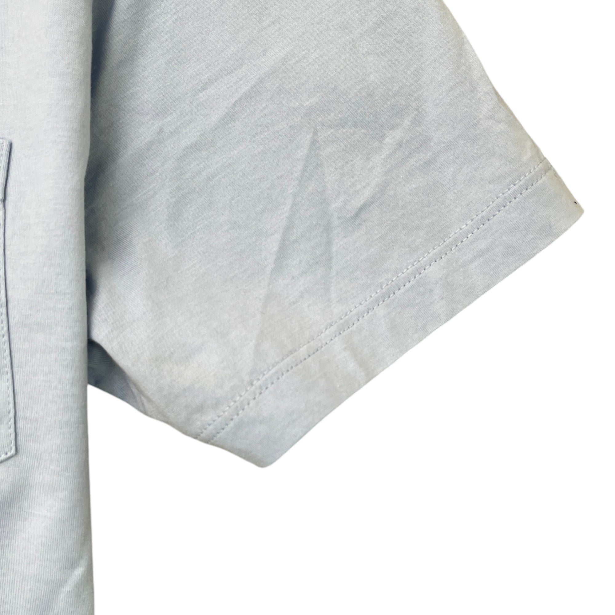 Men's Pocket Logo Polo Shirt Blue Size S