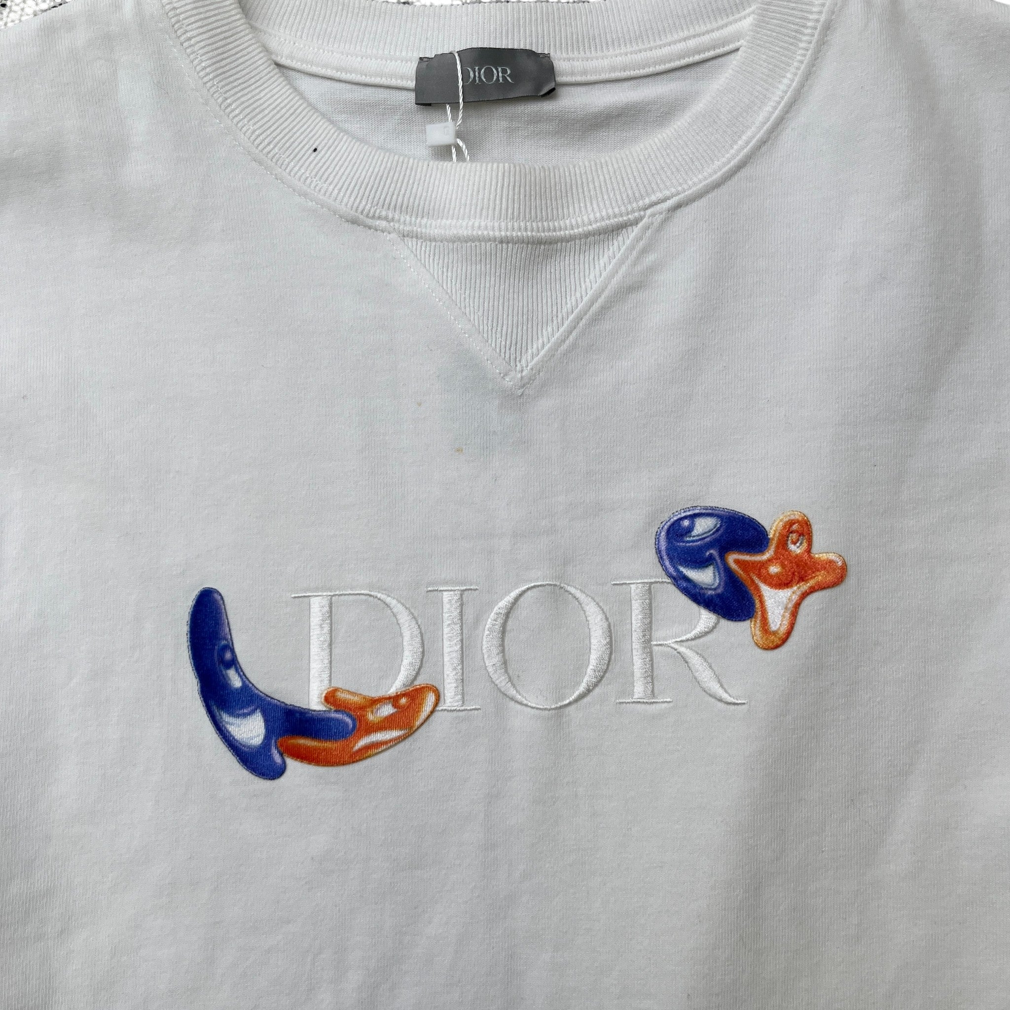 Men's X Kenny Scharf Fw21 Collection T-Shirt White Size M