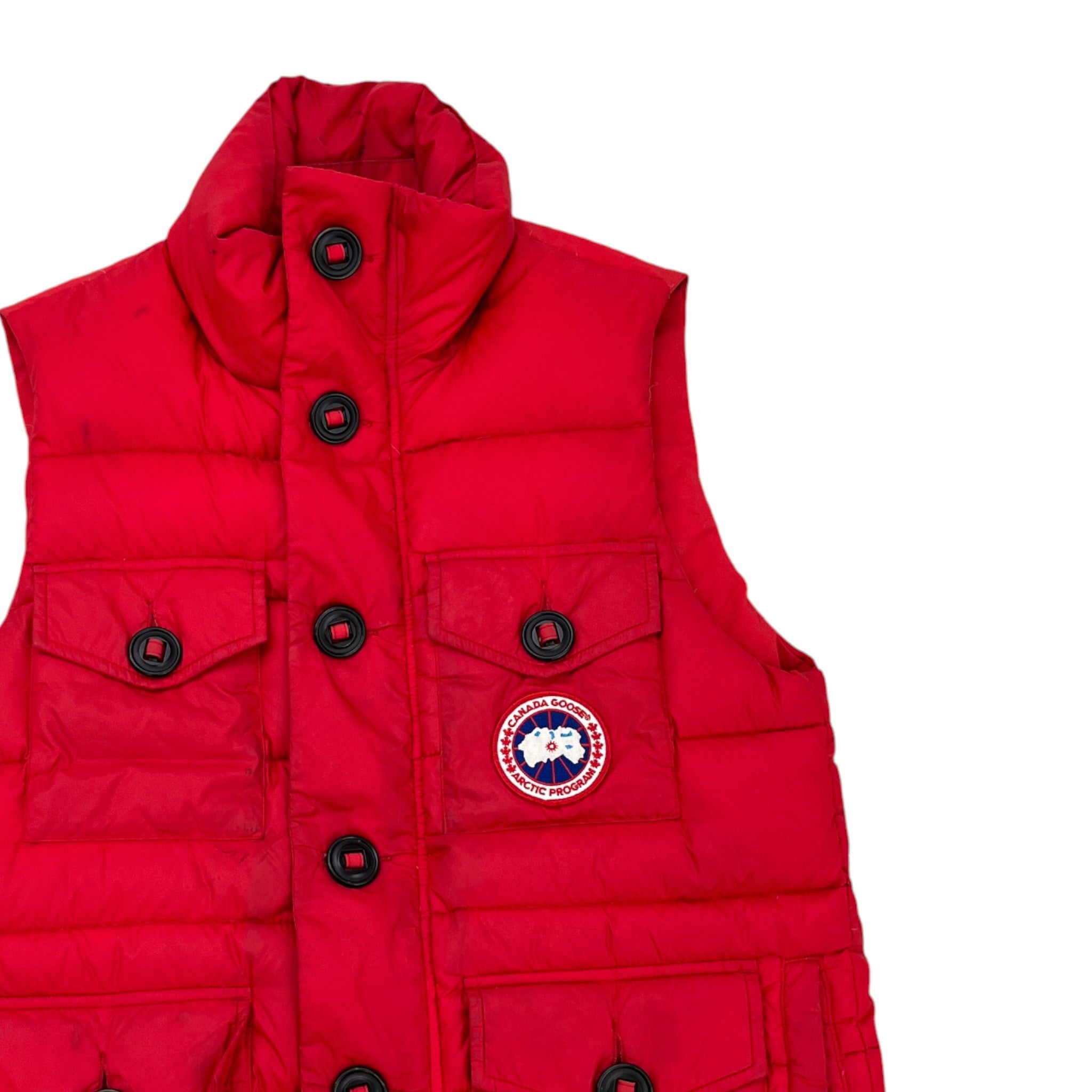 Men's Benedict Gilet Red Size S