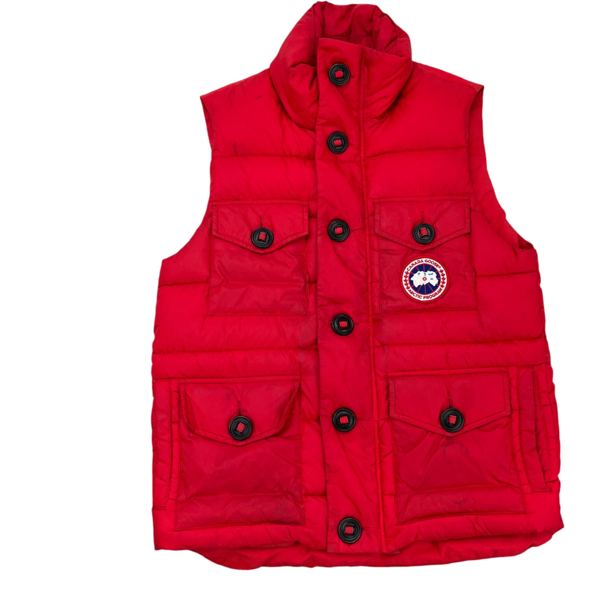 Men's Benedict Gilet Red Size S