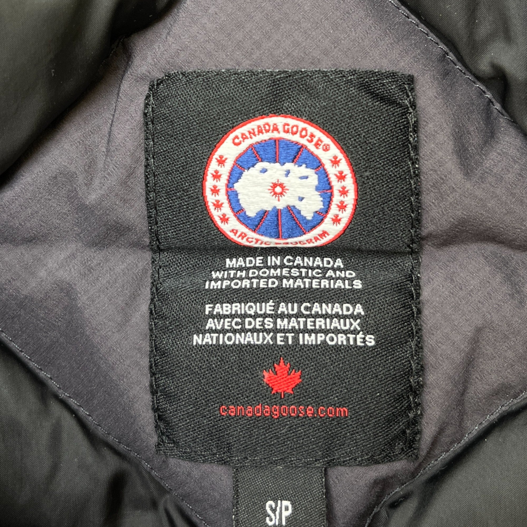 Men's Lodge Down Jacket Charcoal Size S