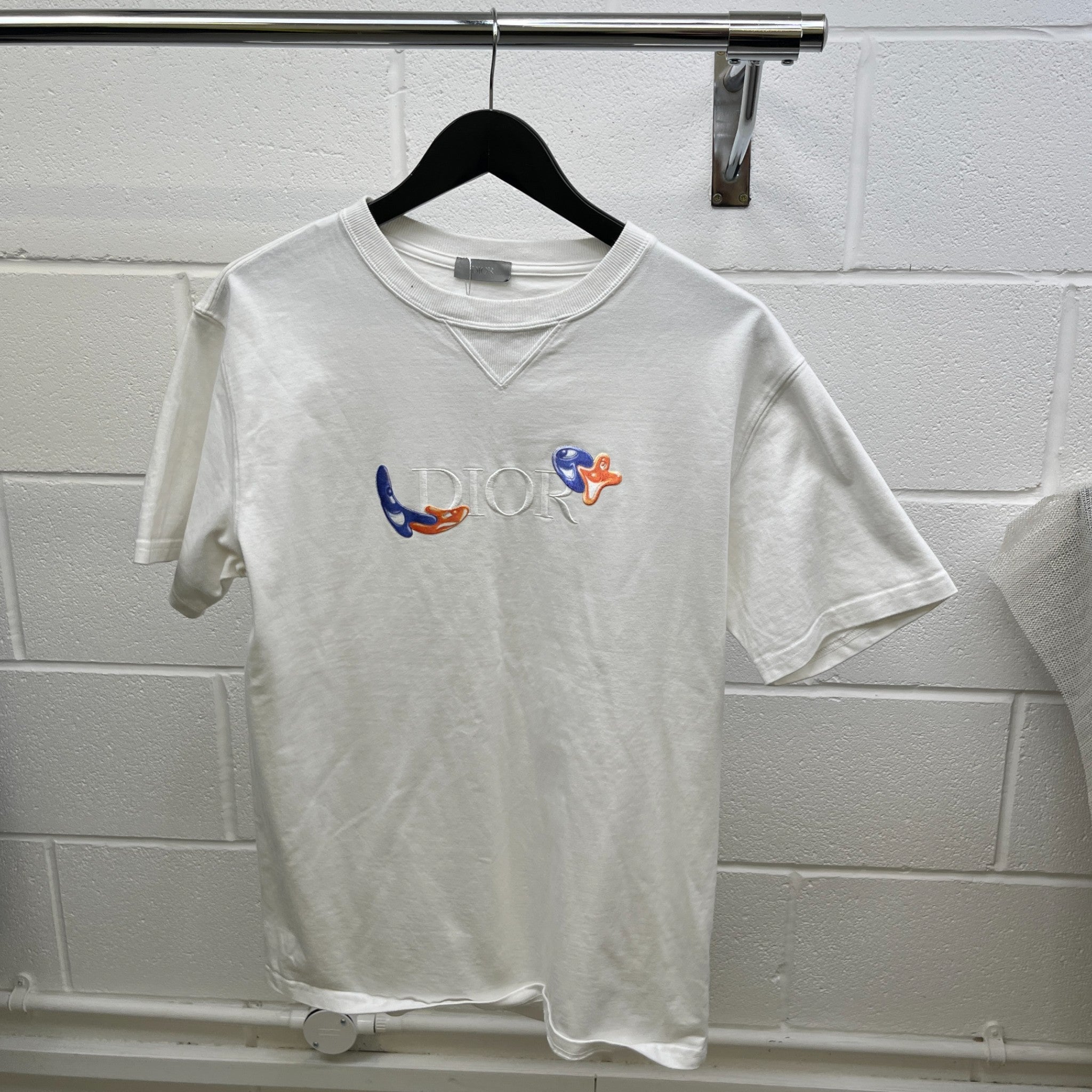 Men's X Kenny Scharf Fw21 Collection T-Shirt White Size M