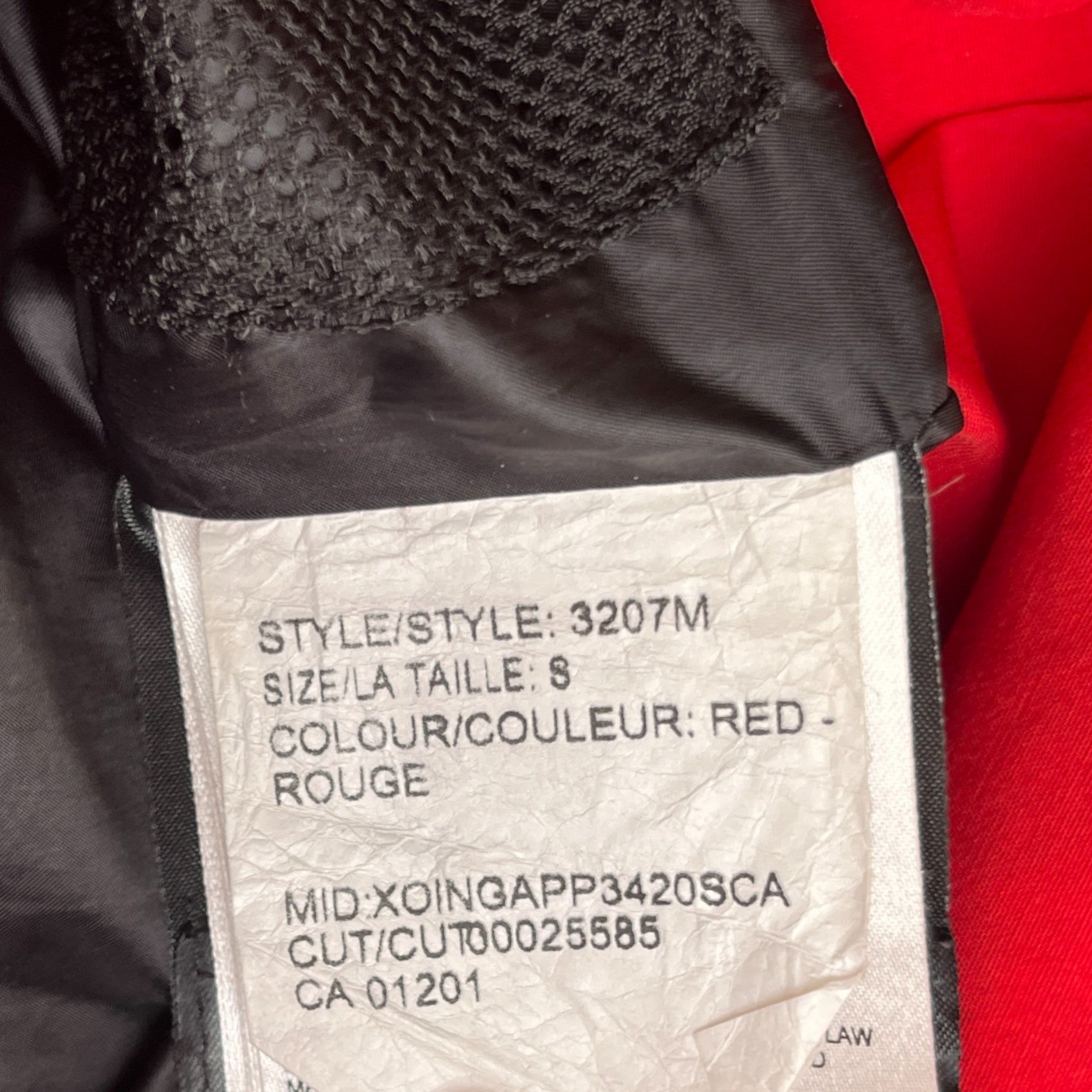 Men's Benedict Gilet Red Size S