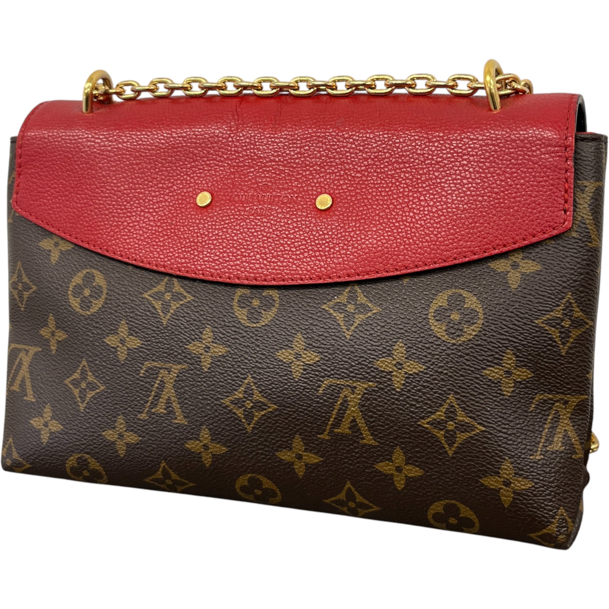 Women's Saint Placide Monogram Bag Red