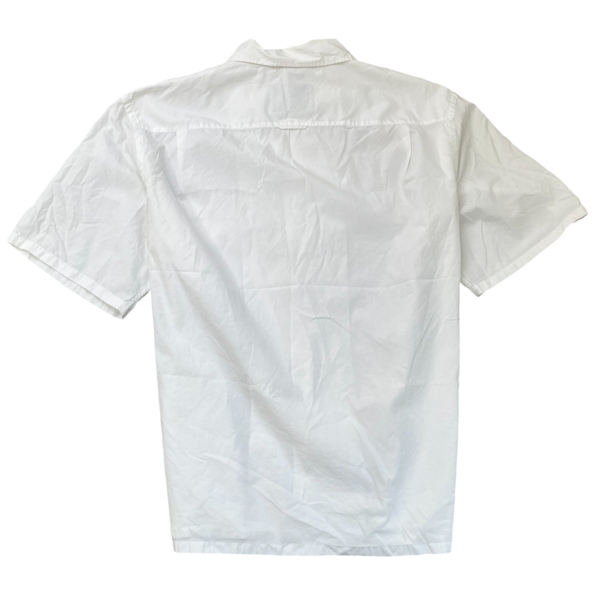 Men's Triangle Logo T-Shirt White Size L