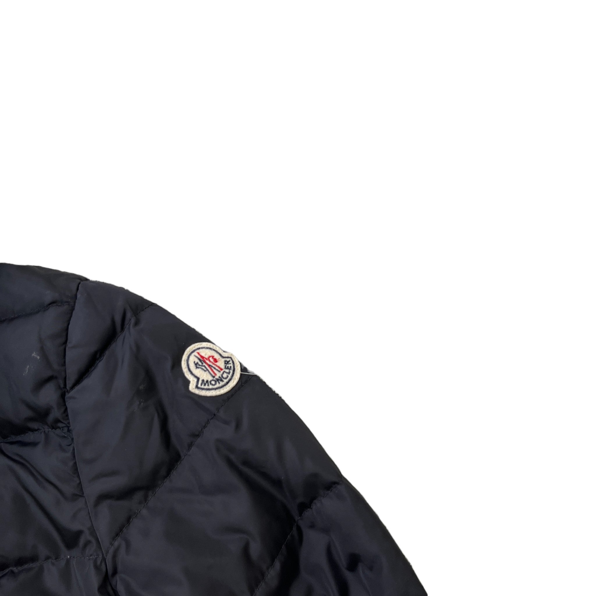 Women's Quilted Down Jacket Black Size XS