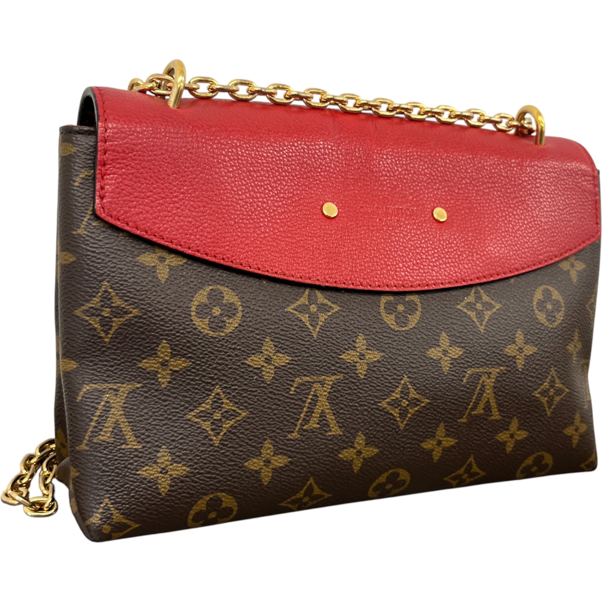 Women's Saint Placide Monogram Bag Red