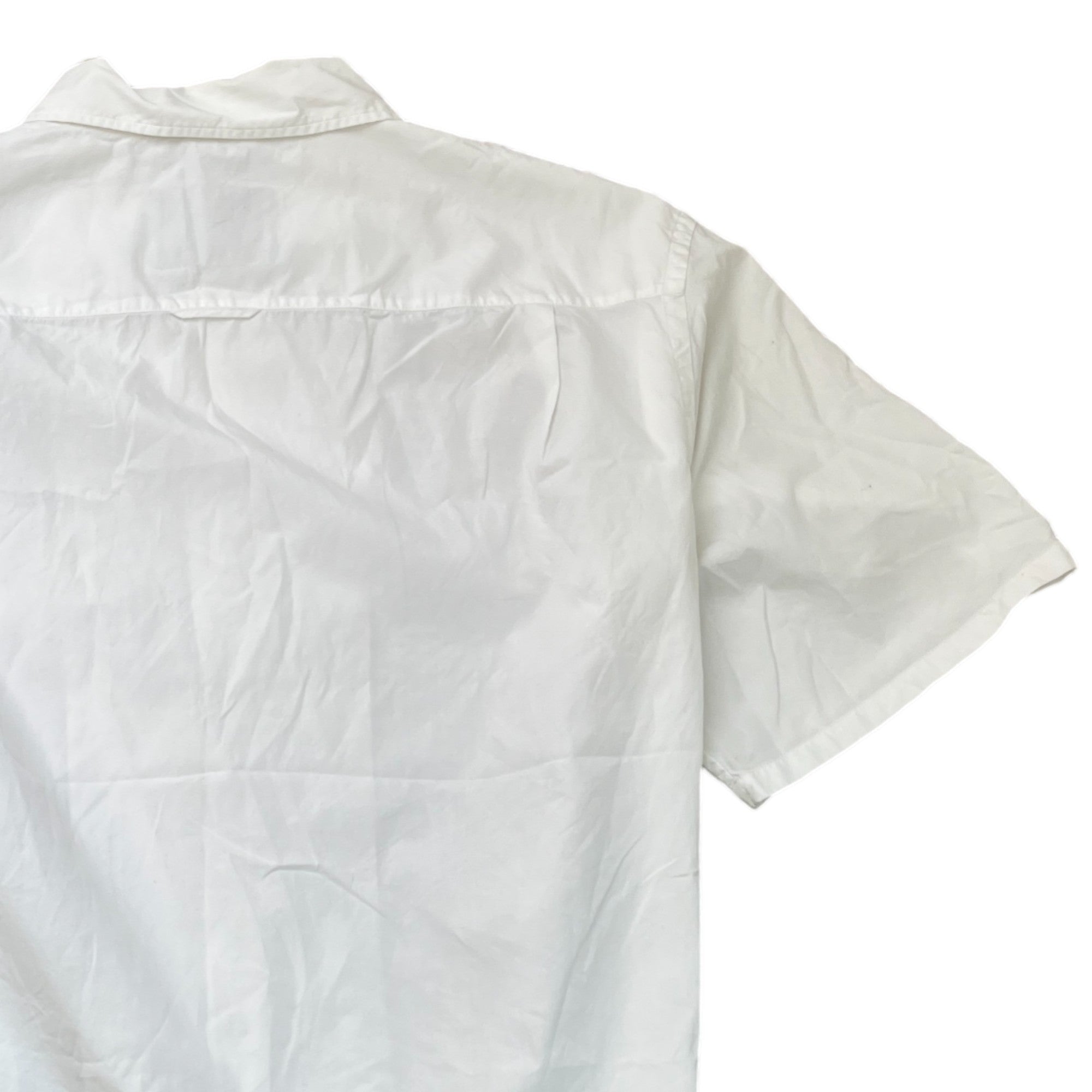 Men's Triangle Logo T-Shirt White Size L