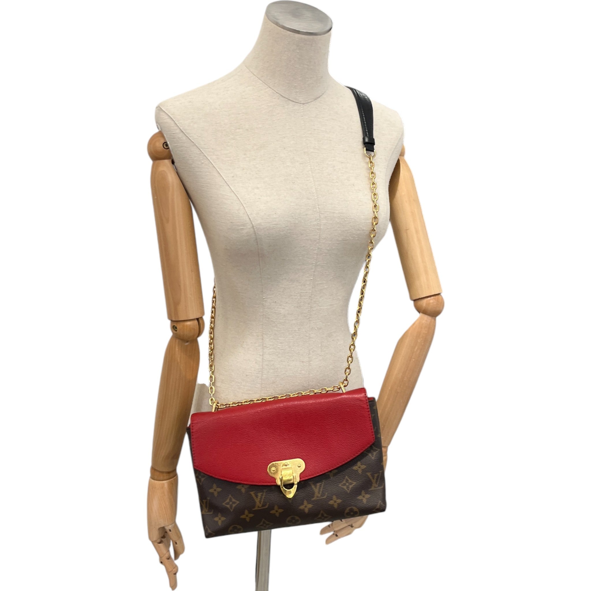 Women's Saint Placide Monogram Bag Red