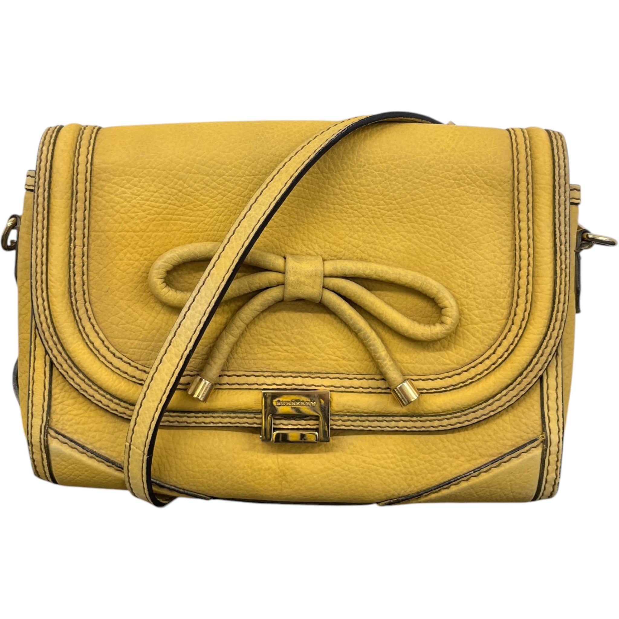 Women's Bow Crossbody Bag Yellow