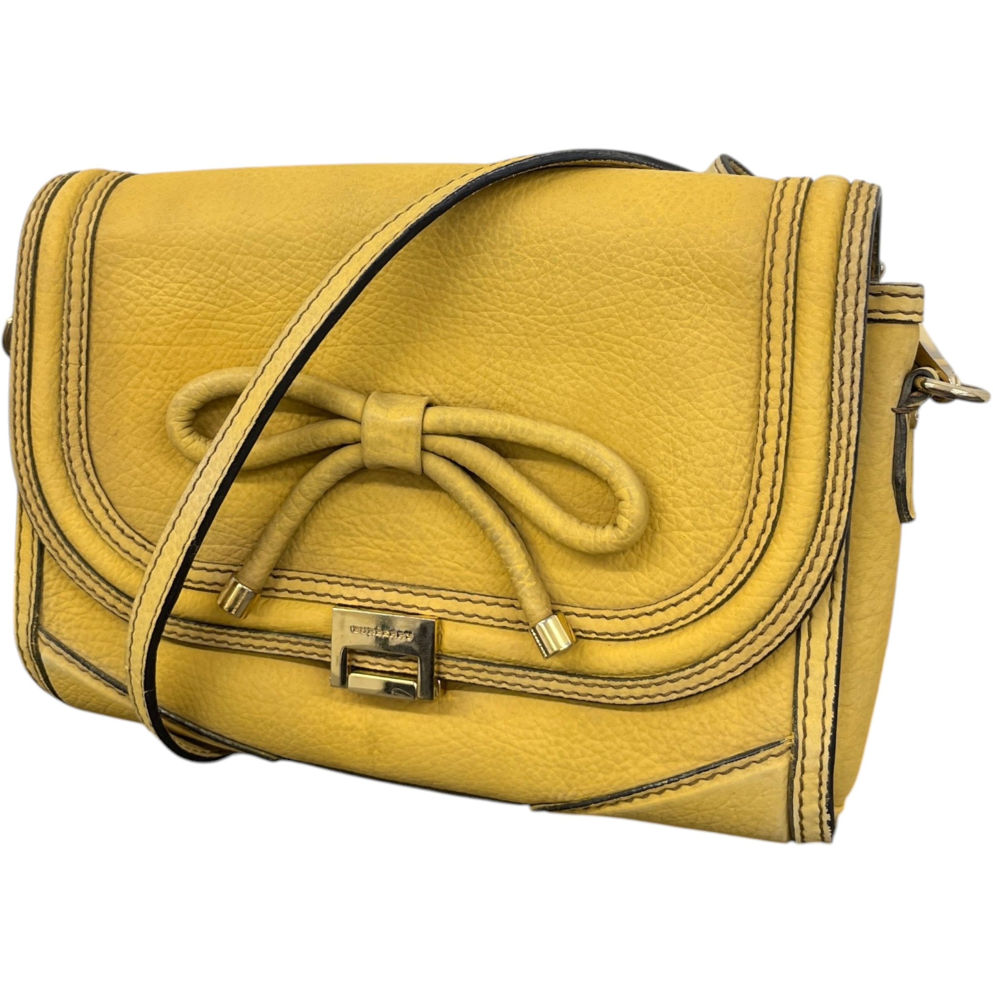 Women's Bow Crossbody Bag Yellow