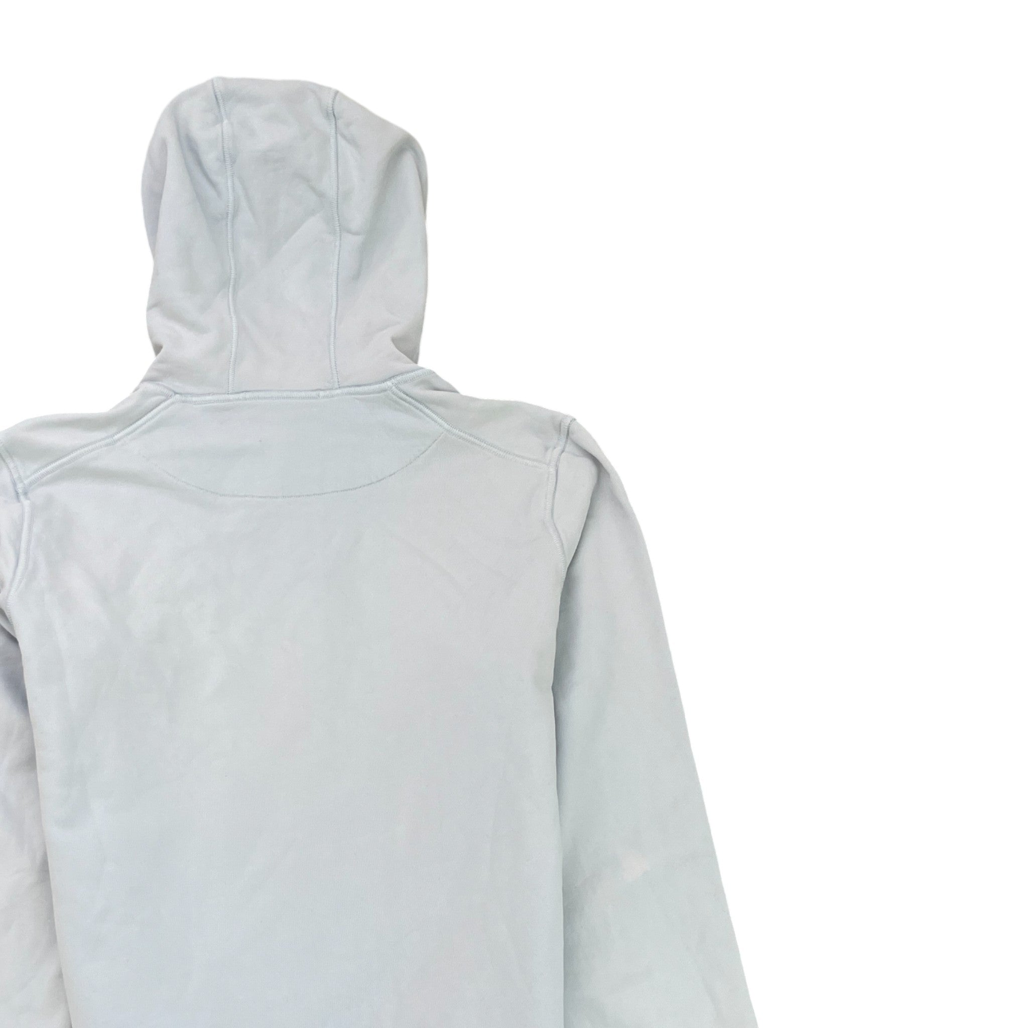 Men's Applique Logo Hoodie Blue Size M