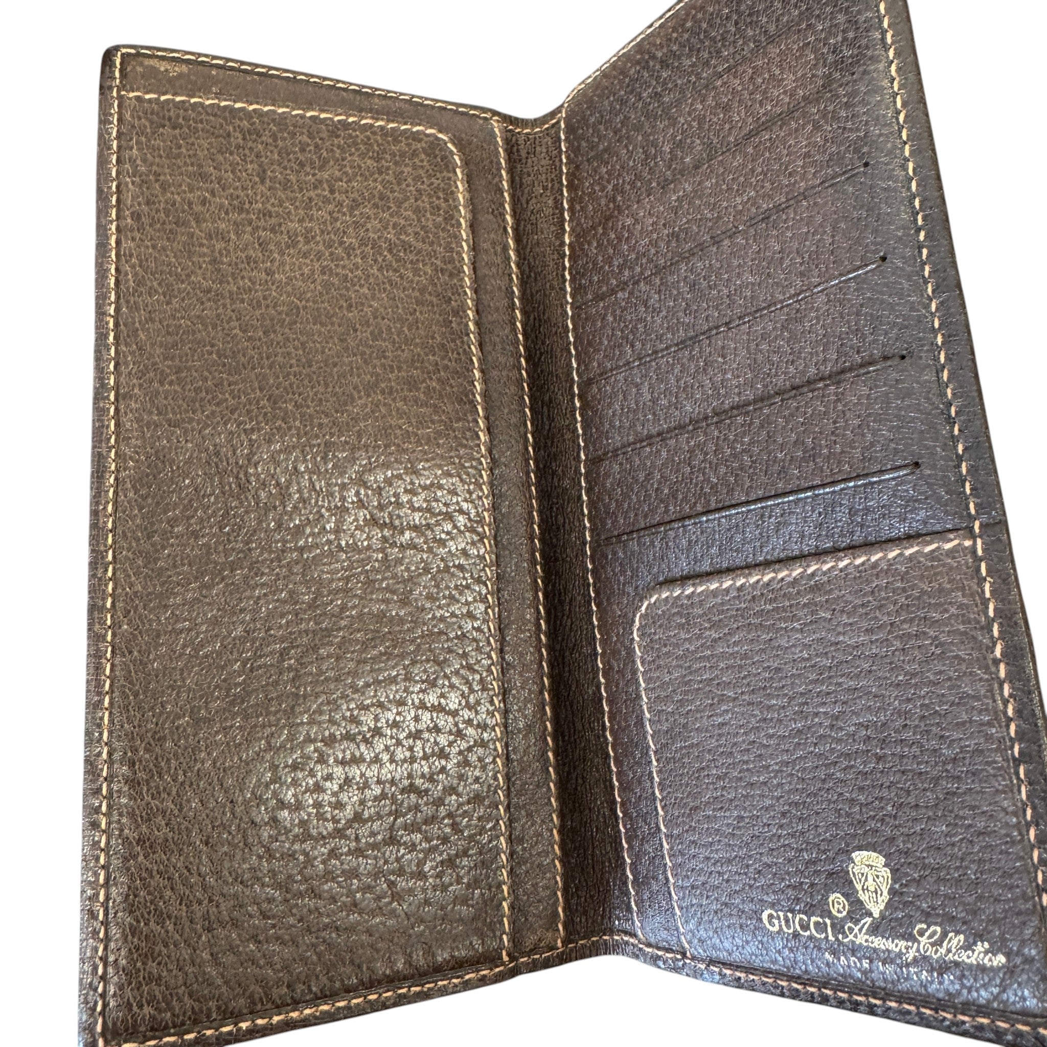 Gg Supreme Wallet Beige