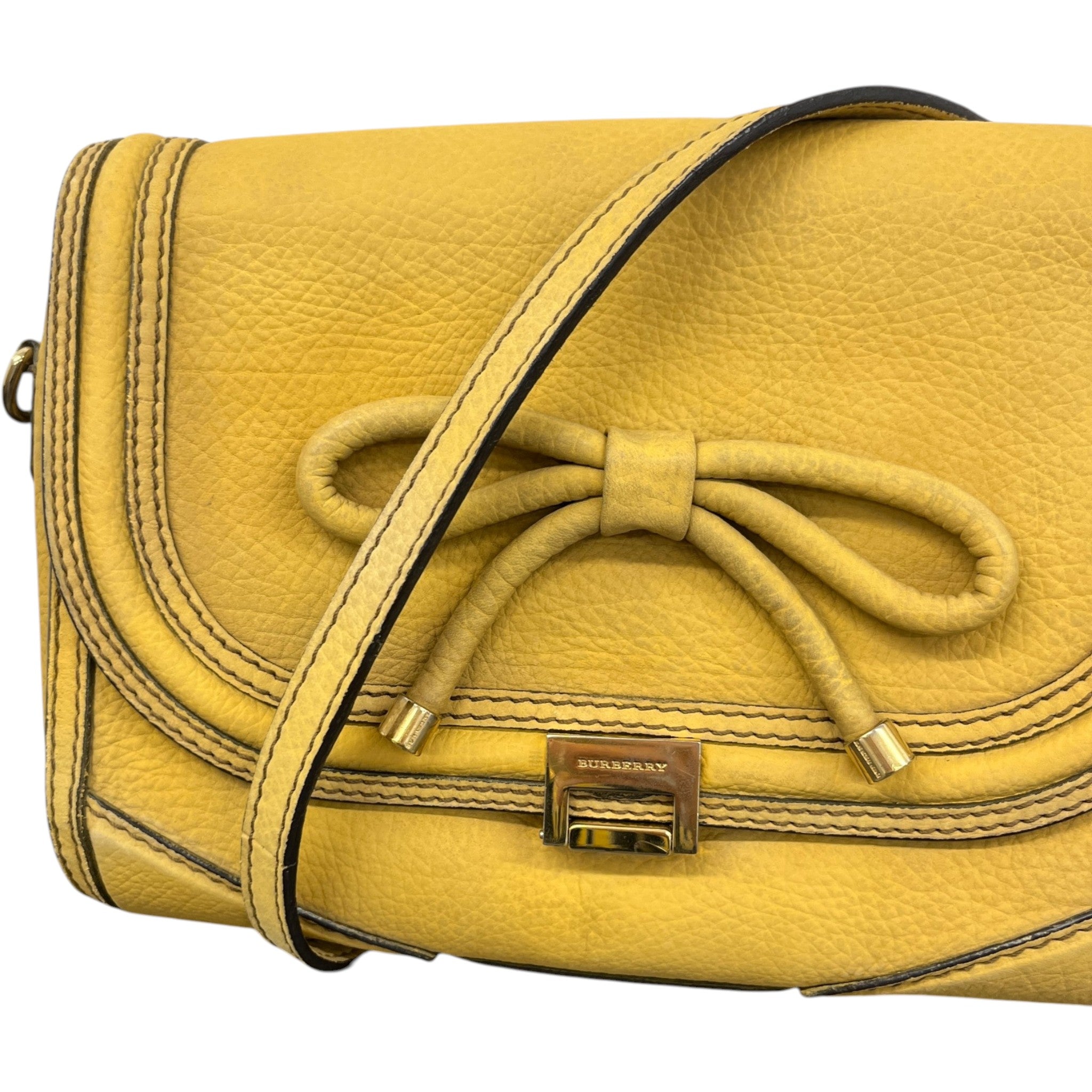 Women's Bow Crossbody Bag Yellow