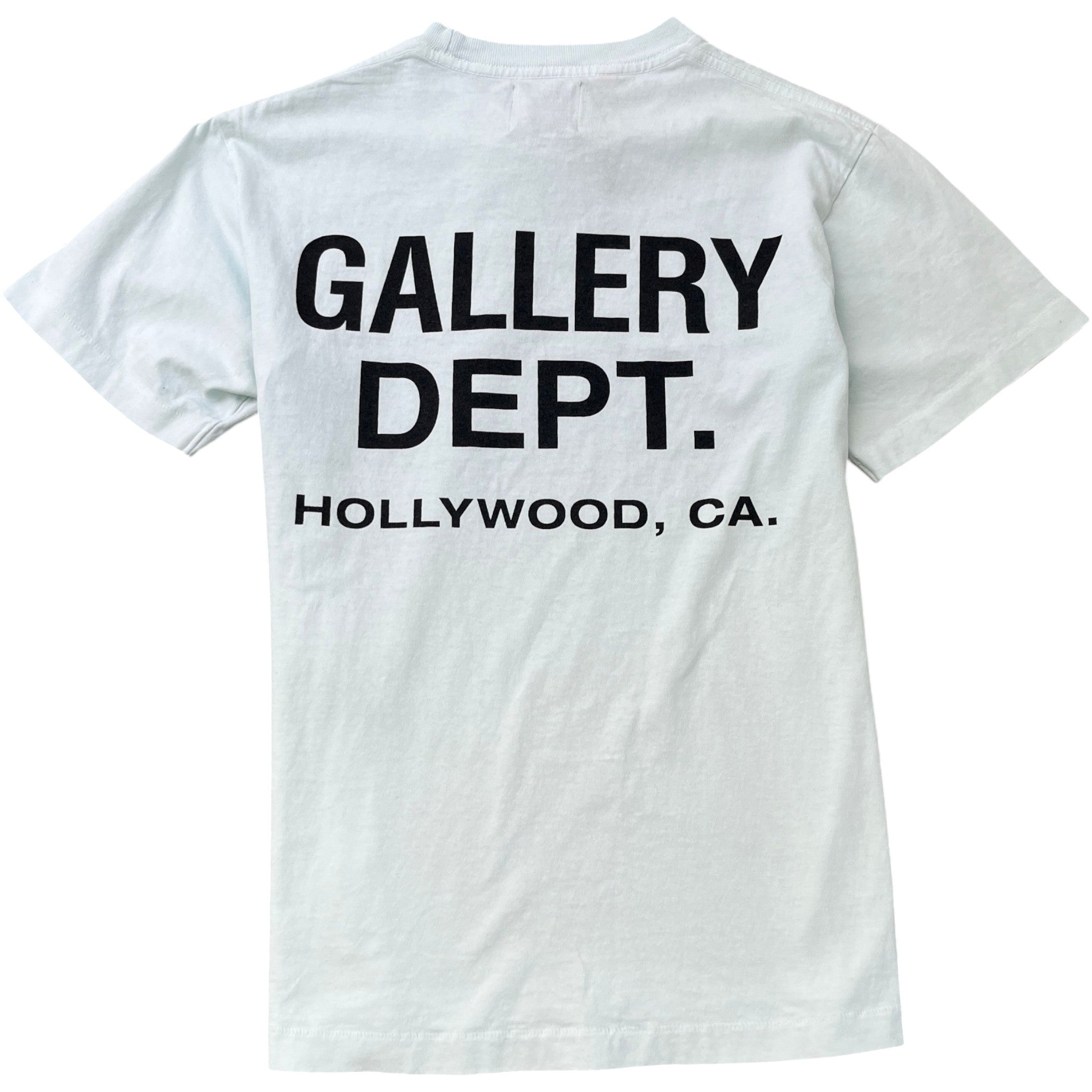 Men's Logo Print T-Shirt Blue Size S