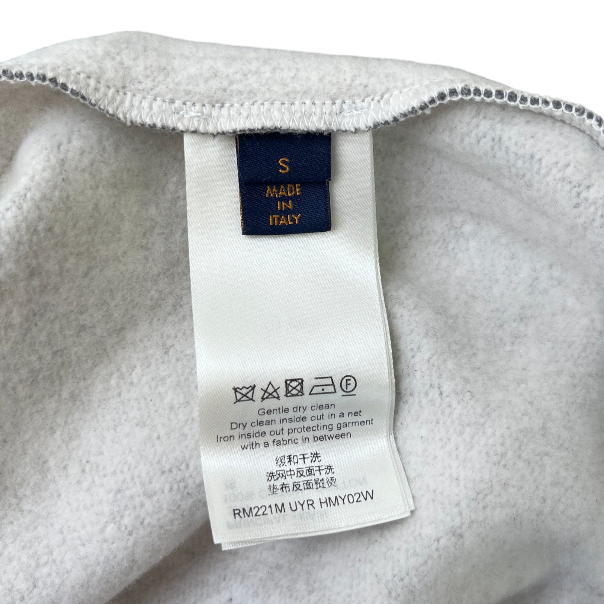 Men's X Nigo Heart Logo Sweatshirt Grey Size S