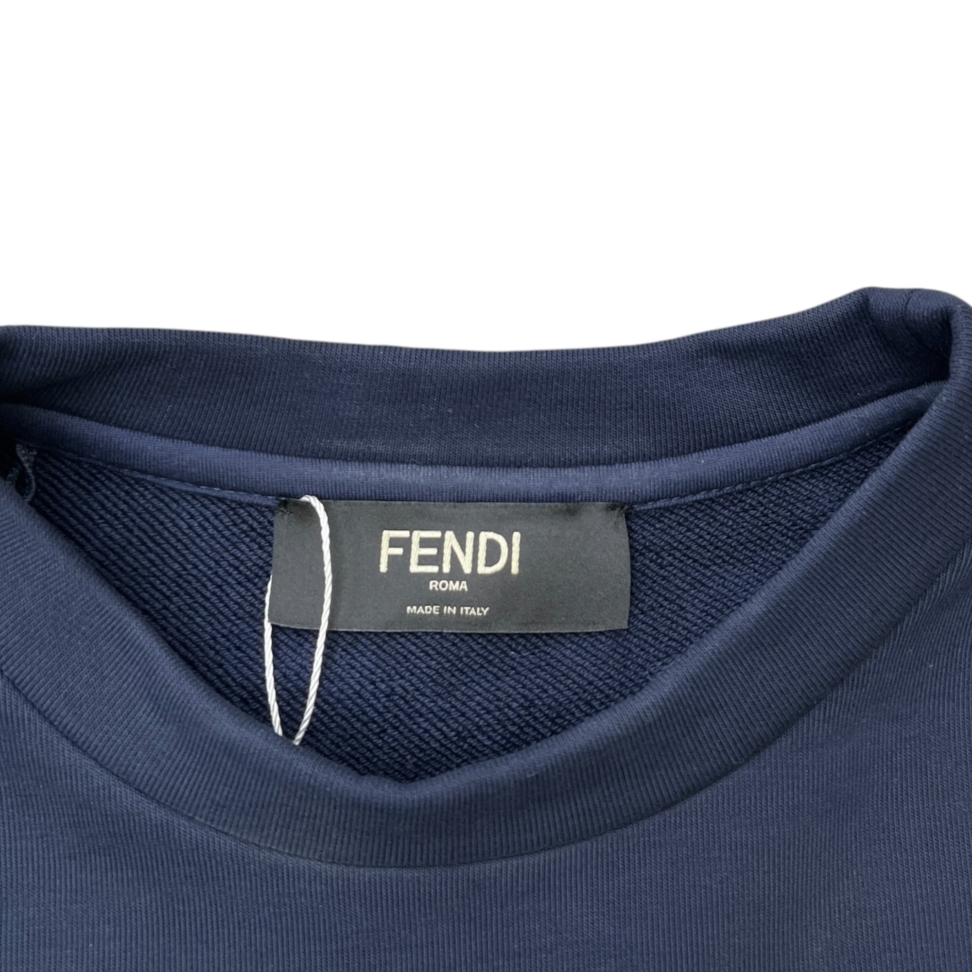 Men's Eye Logo Sweatshirt Navy Size S