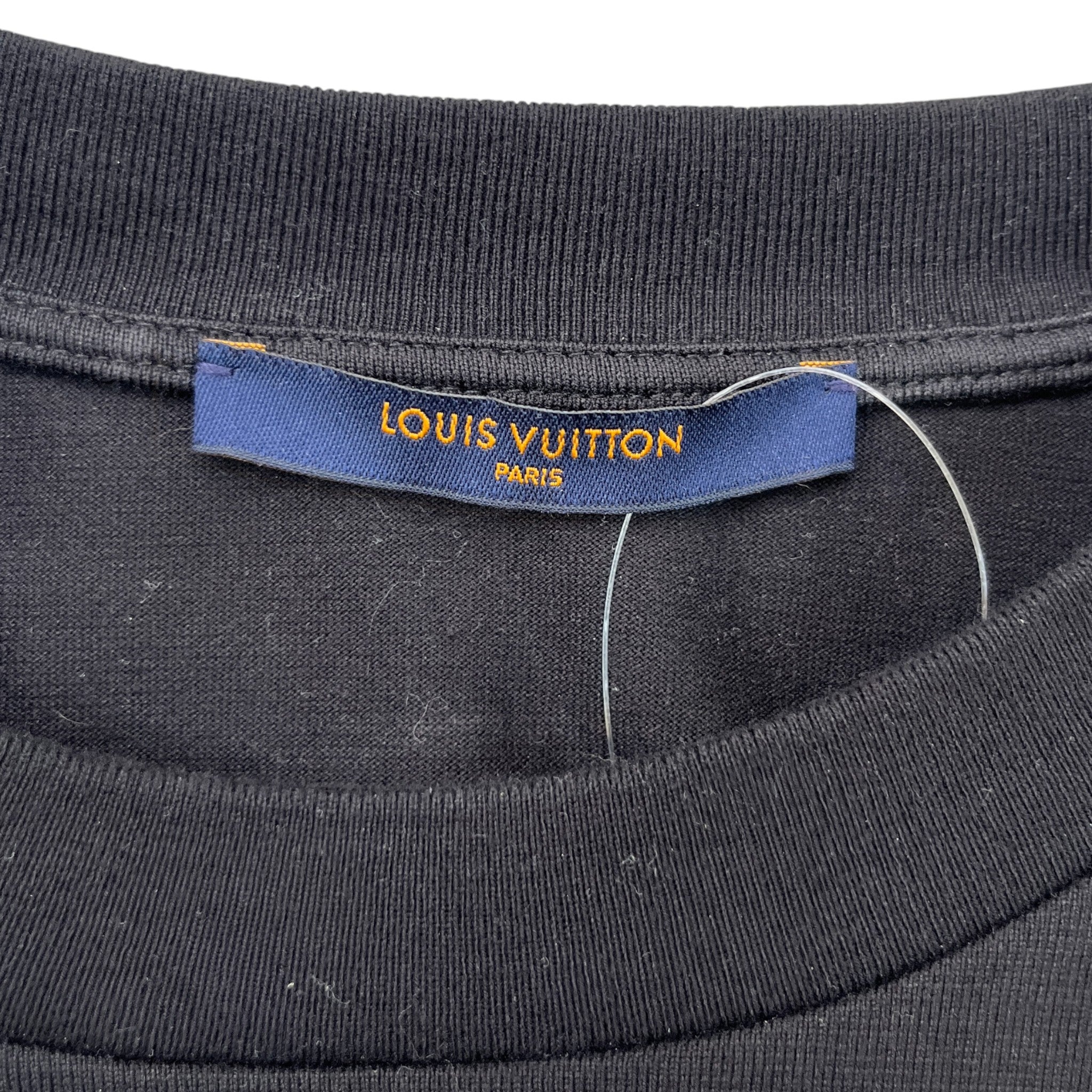 Men's Monogram Gradient T-Shirt Black Size M