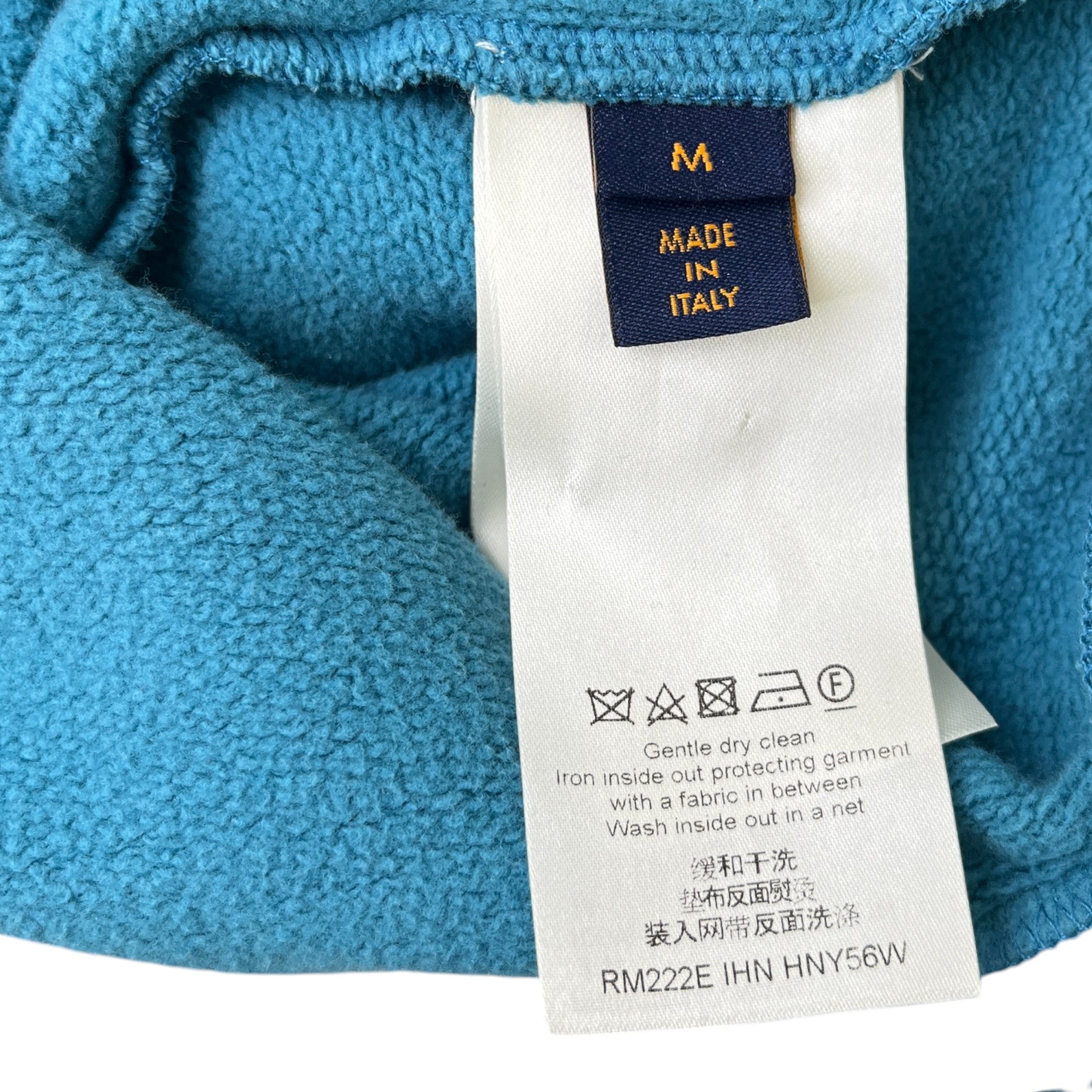 Men's Signature Hoodie Blue Size M