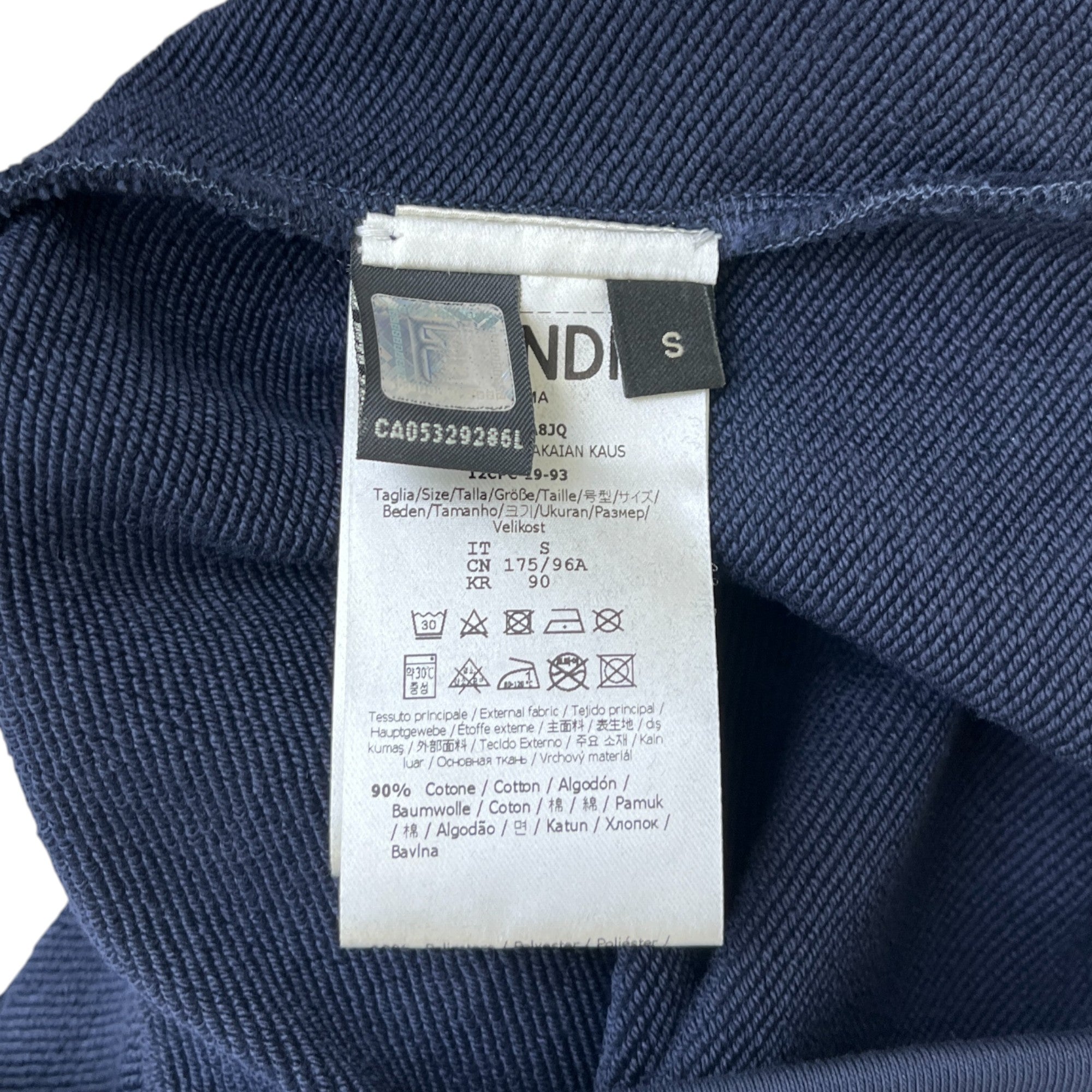 Men's Eye Logo Sweatshirt Navy Size S