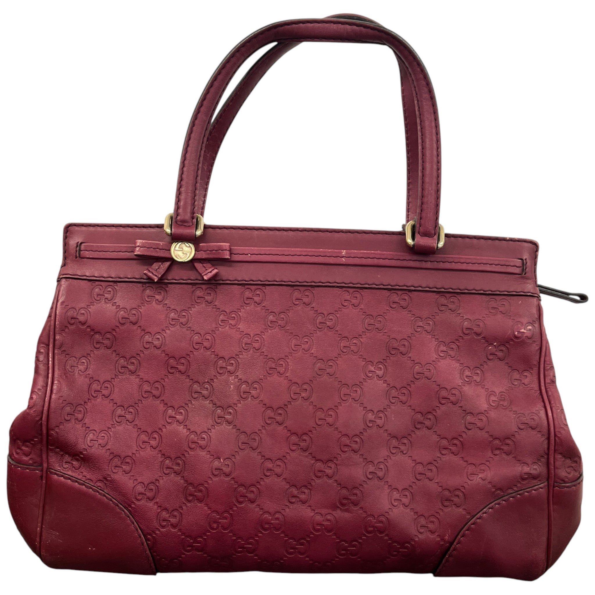 Women's Guccissima Bag Burgundy