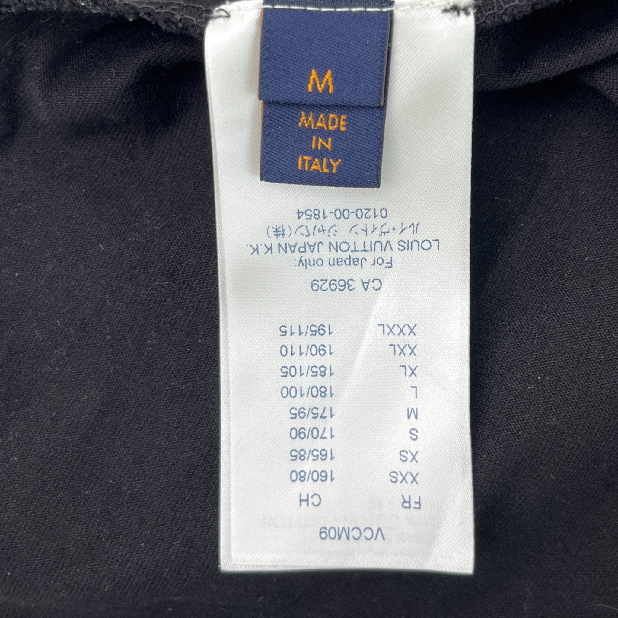 Men's Monogram Gradient T-Shirt Black Size M