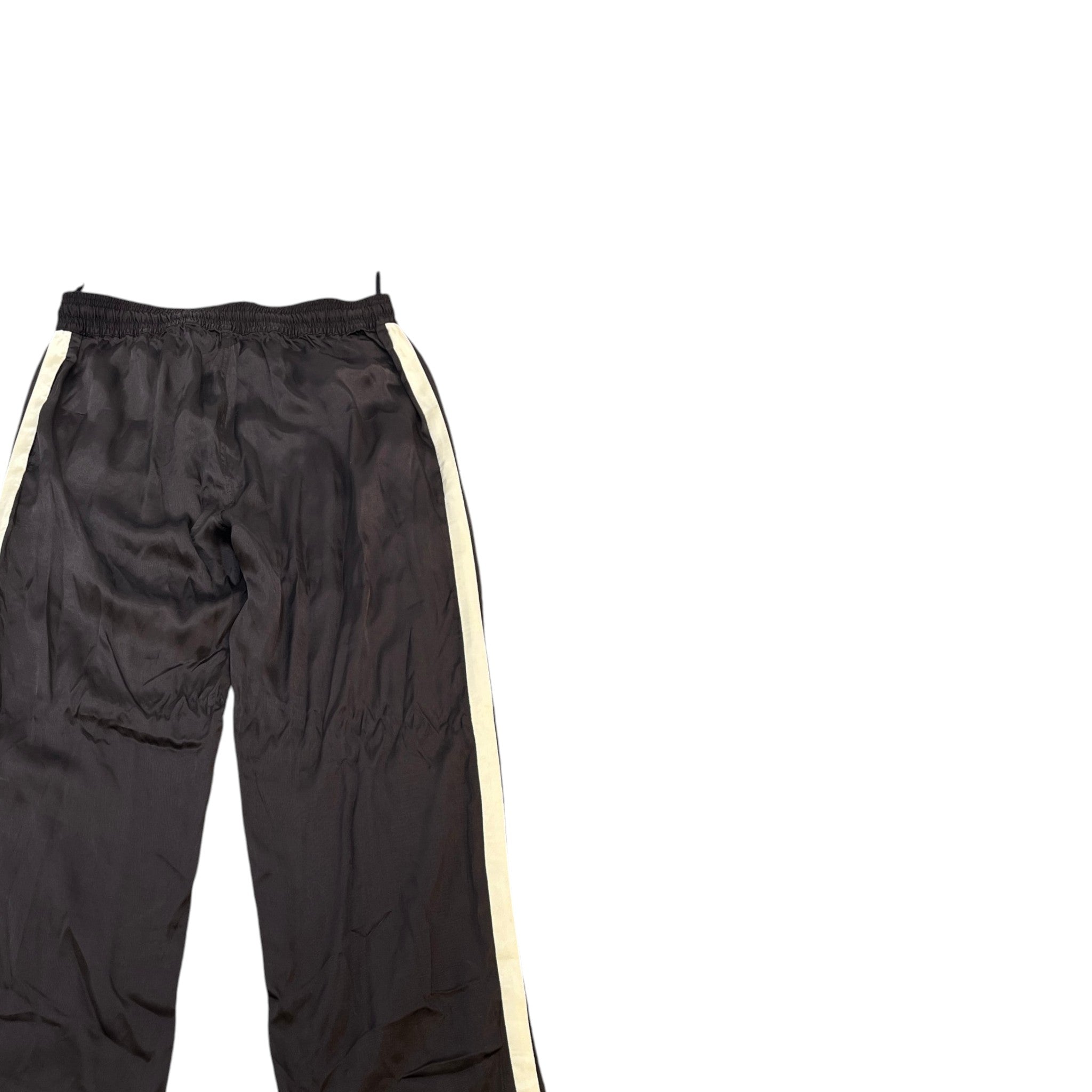 Women's C Athletic Satin Joggers Brown Size Waist 38"