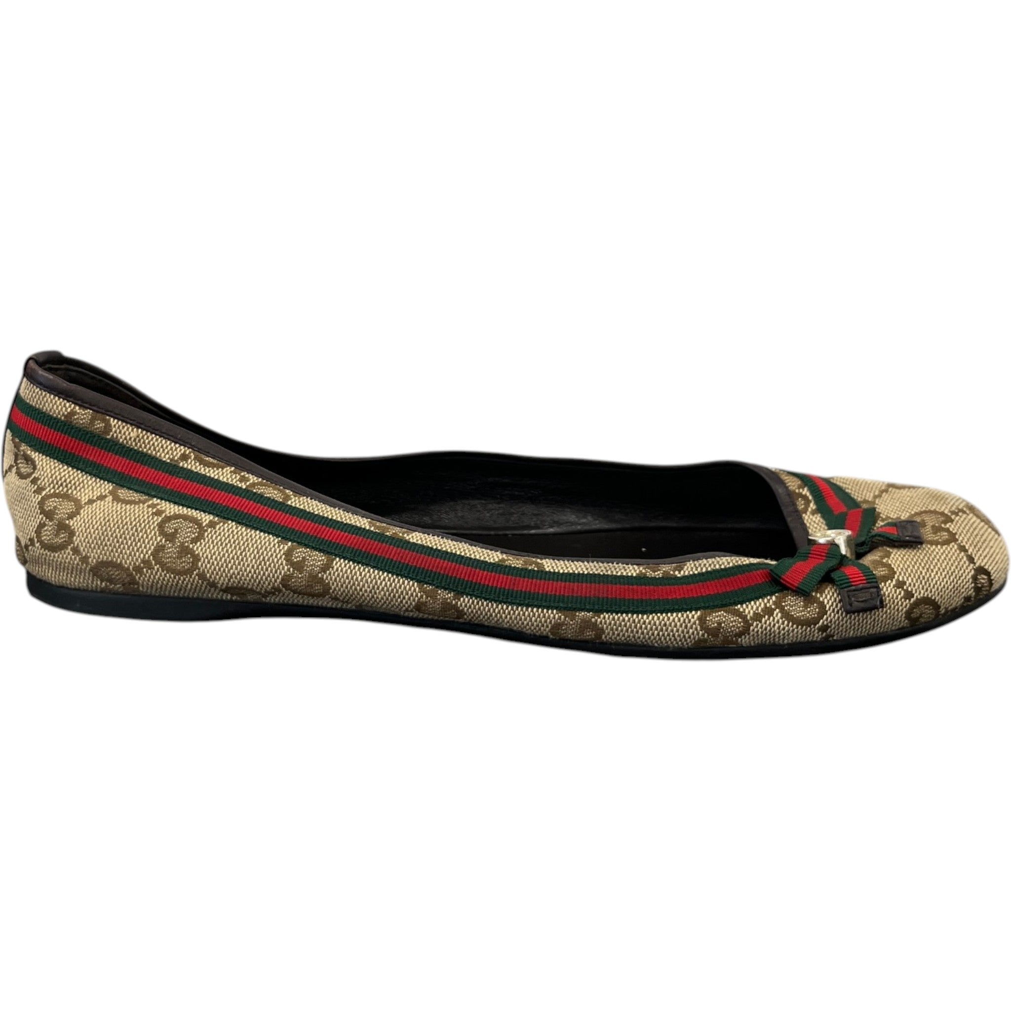 Women's Gg Supreme Loafers Beige Size EU 37 / UK 4