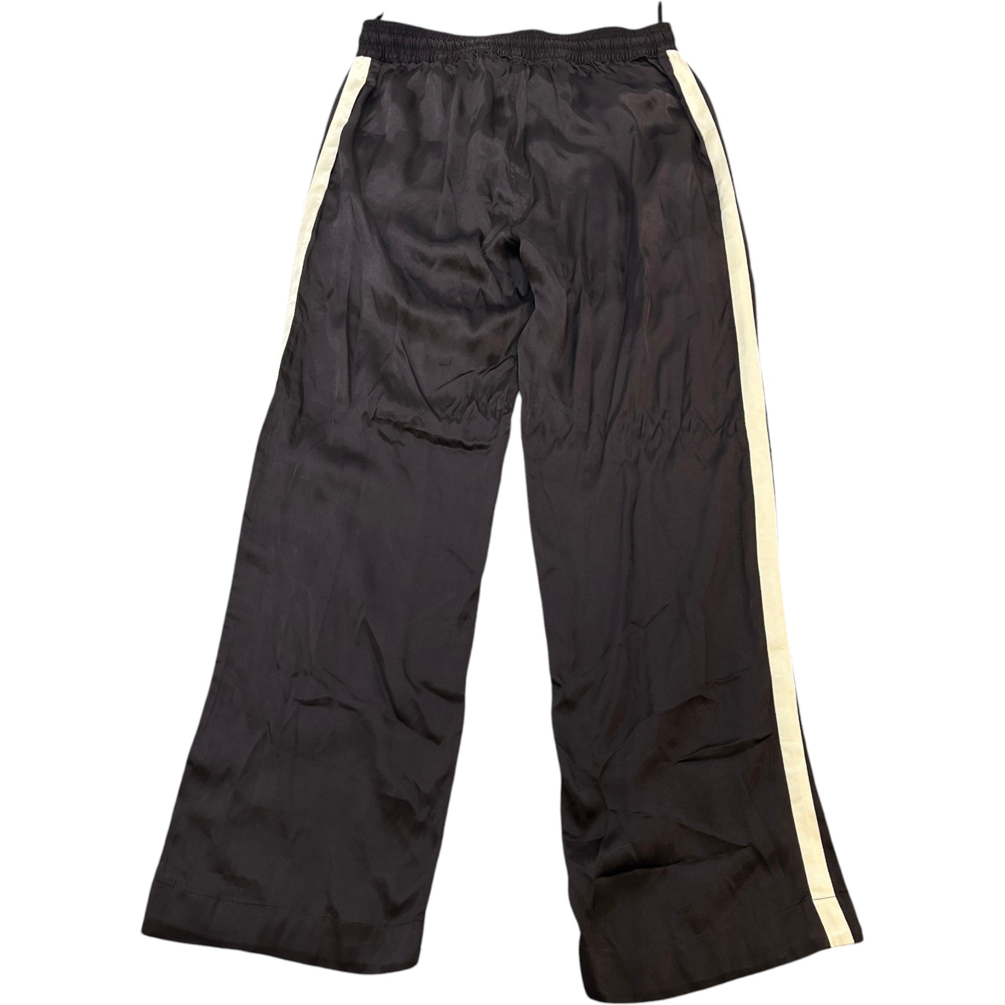 Women's C Athletic Satin Joggers Brown Size Waist 38"