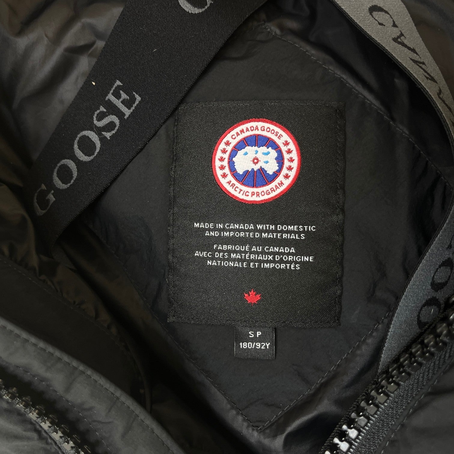 Men's Crofton Enduraluxe Down Jacket Black Size S